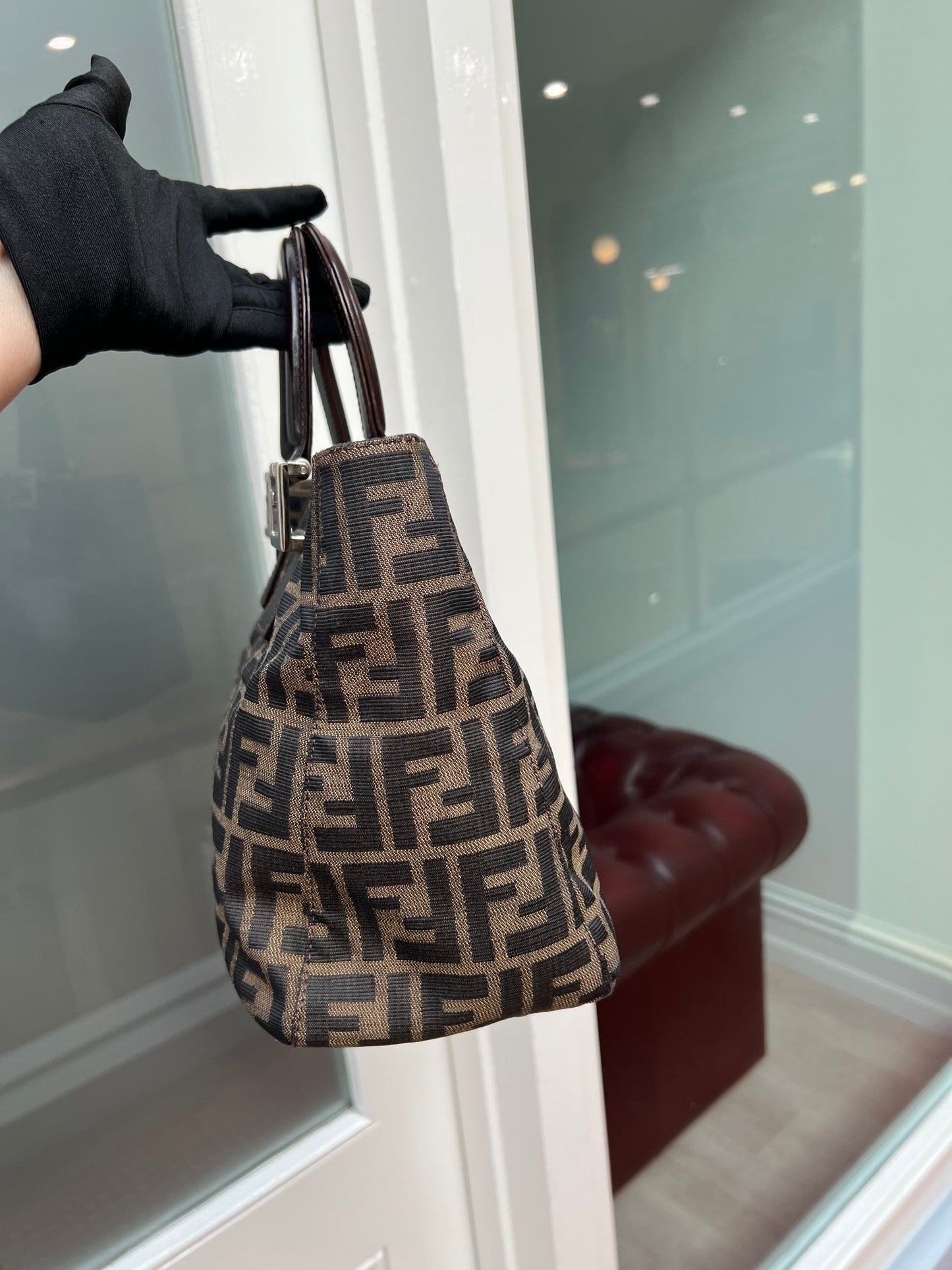 Pre-loved Fendi Vintage Zucca Print tote bag