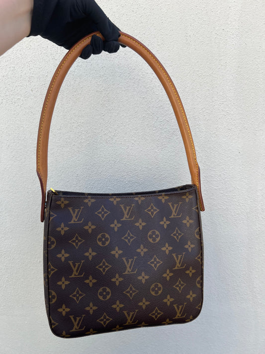 Pre-loved Louis Vuitton Looping Leather Handbag Monogram 2003