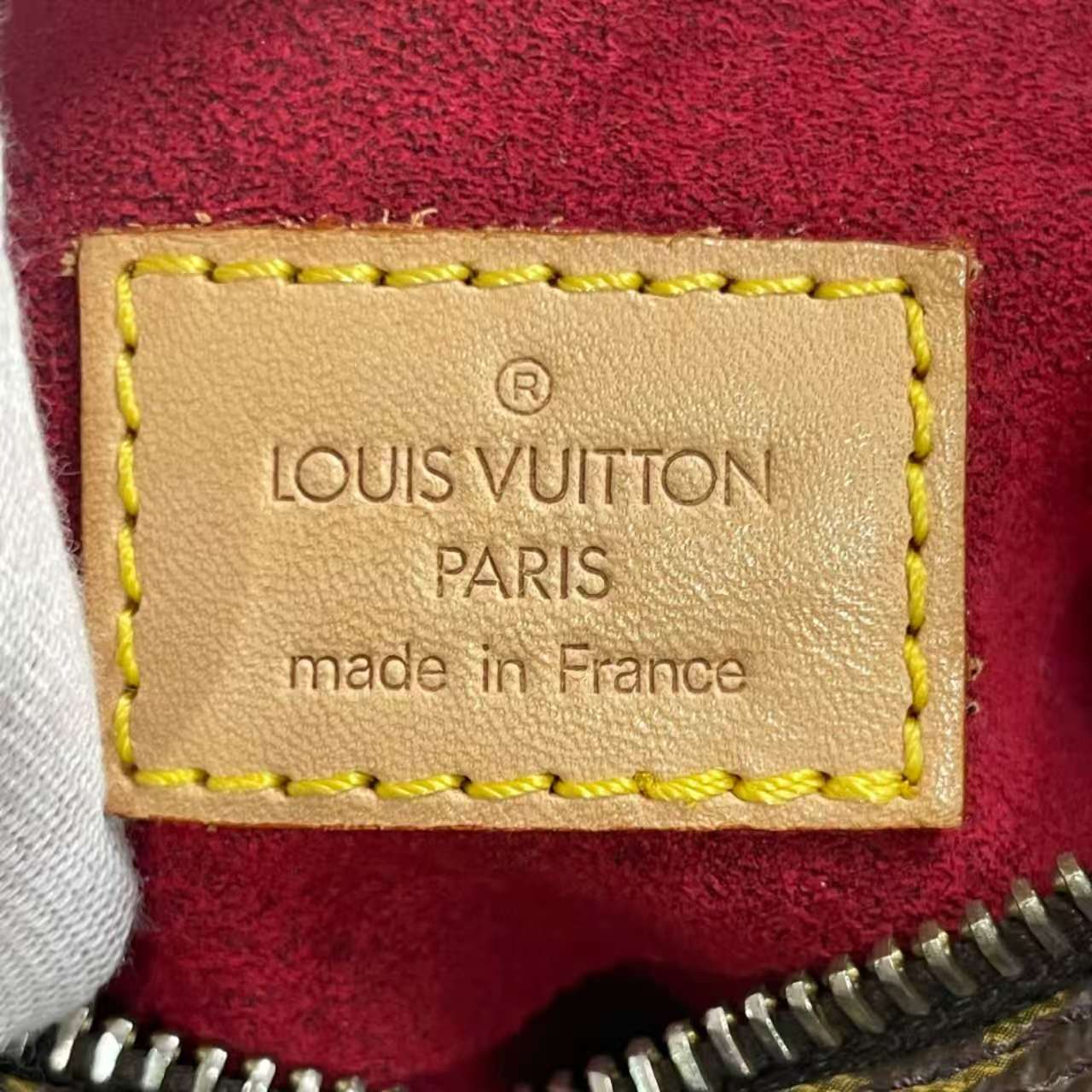 Pre-owned Louis Vuitton Croissant MM Shoulder Bag Monogram Brown