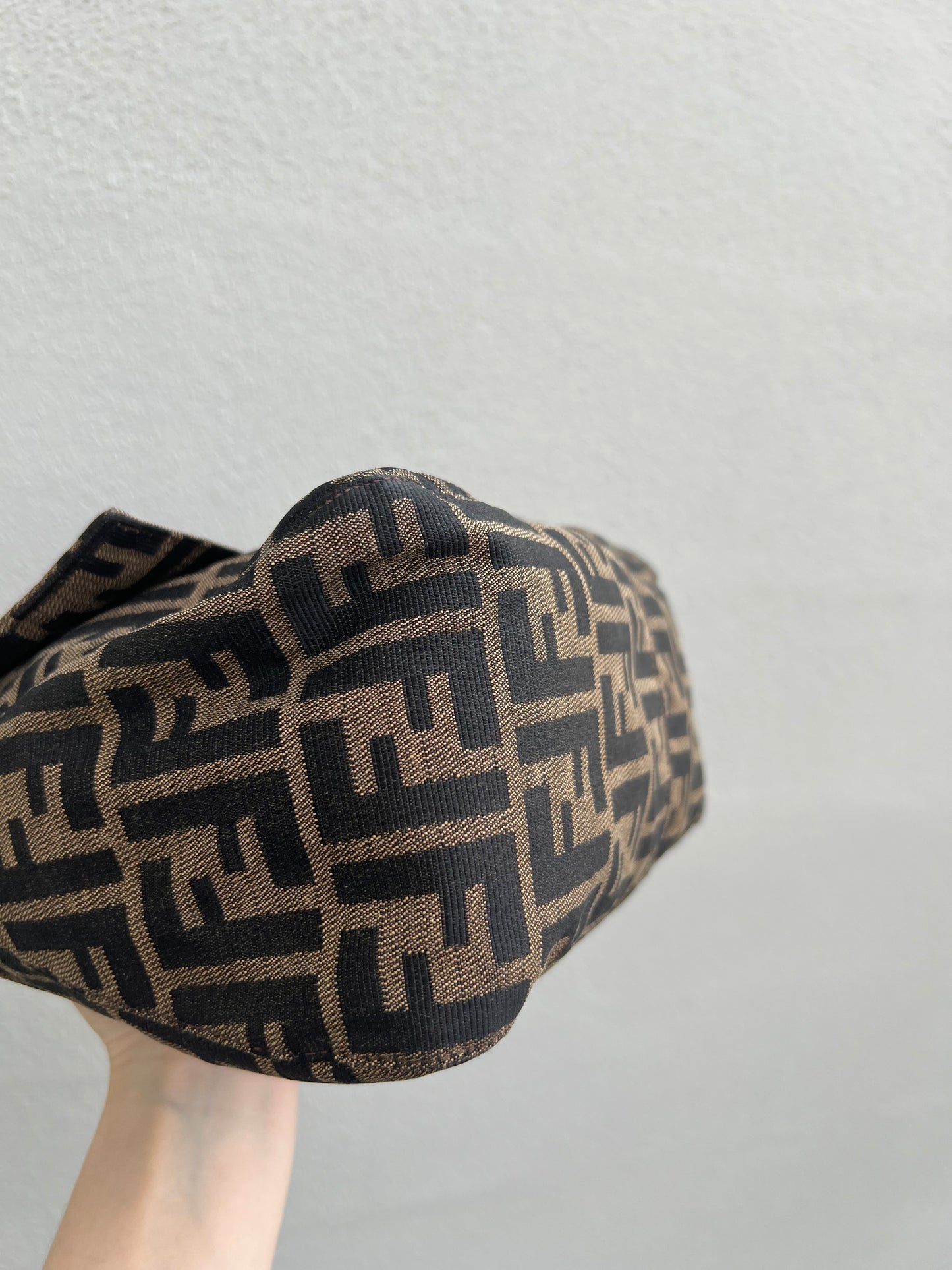 Pre-loved Fendi Vintage Zucca Mamma Handbag