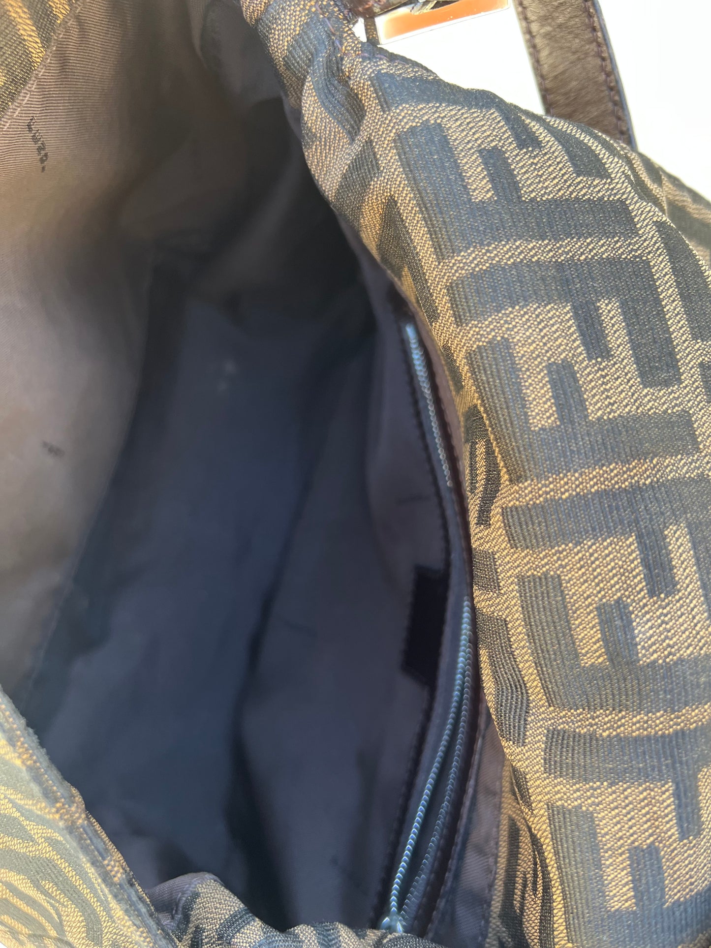 Pre-loved Fendi Vintage Zucca Mamma Handbag