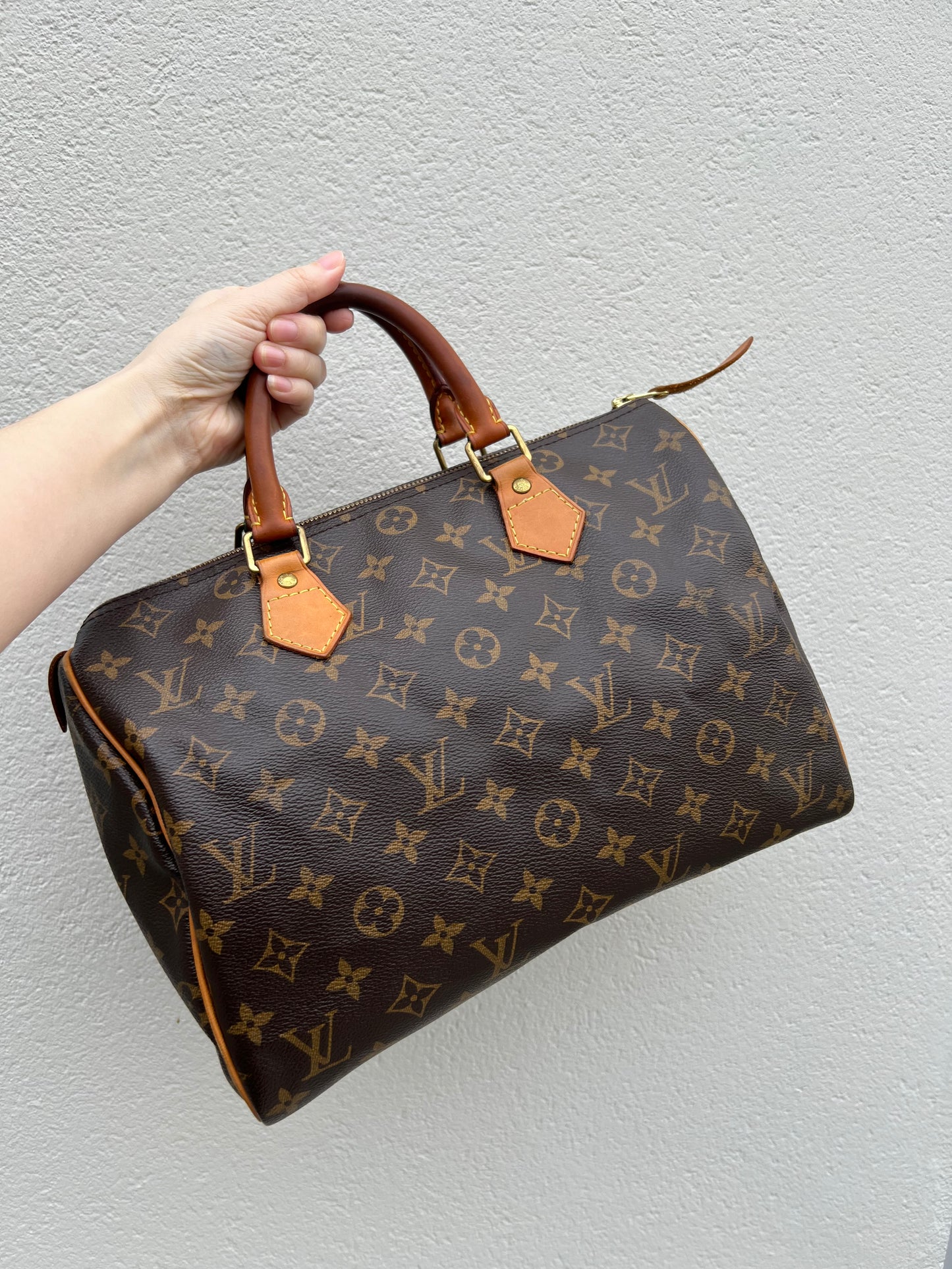 Pre-loved Louis Vuitton Speedy 30 Handbag Monogram 2012