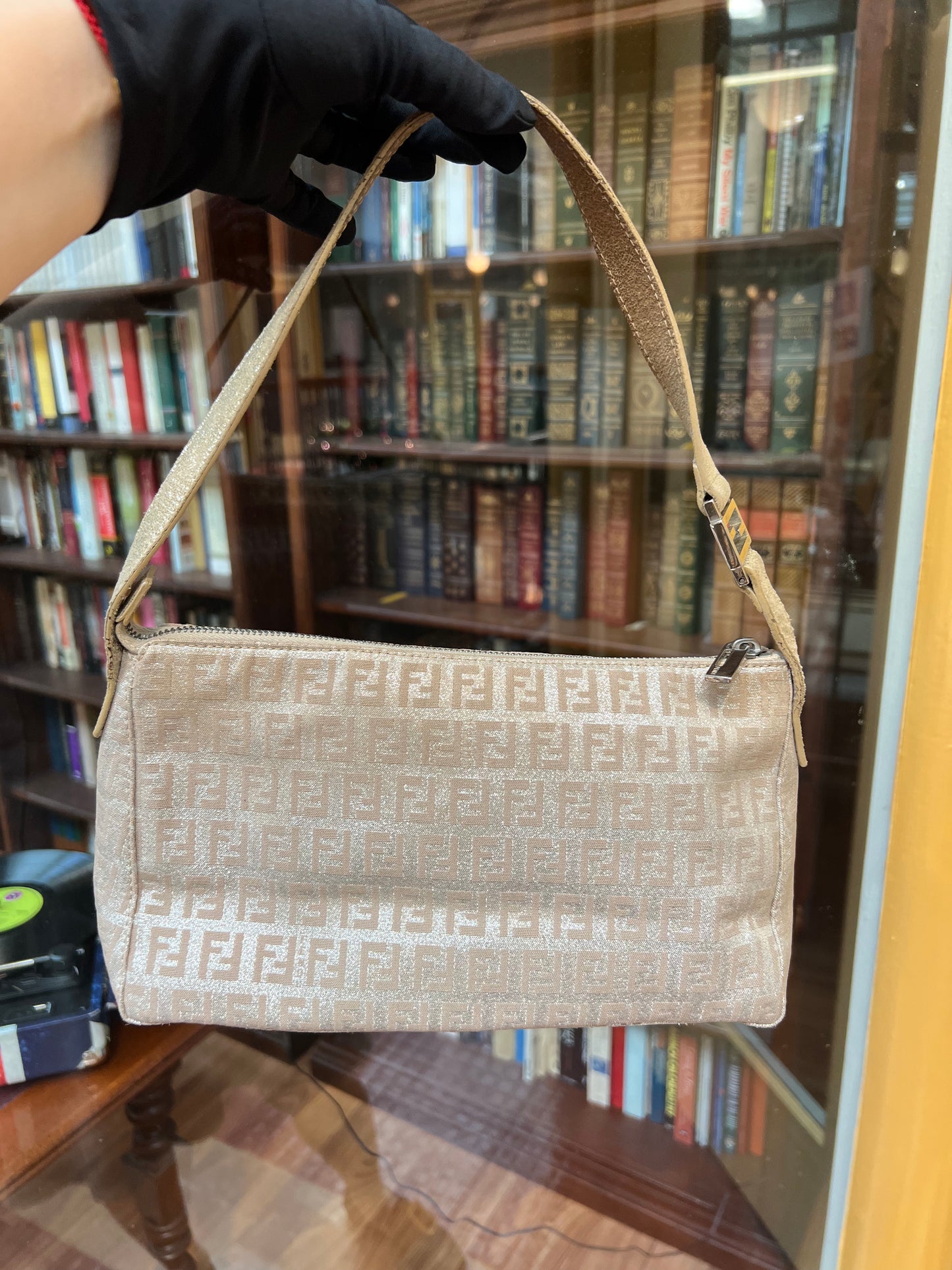 Pre-loved Fendi Vintage Zucchino Handbag