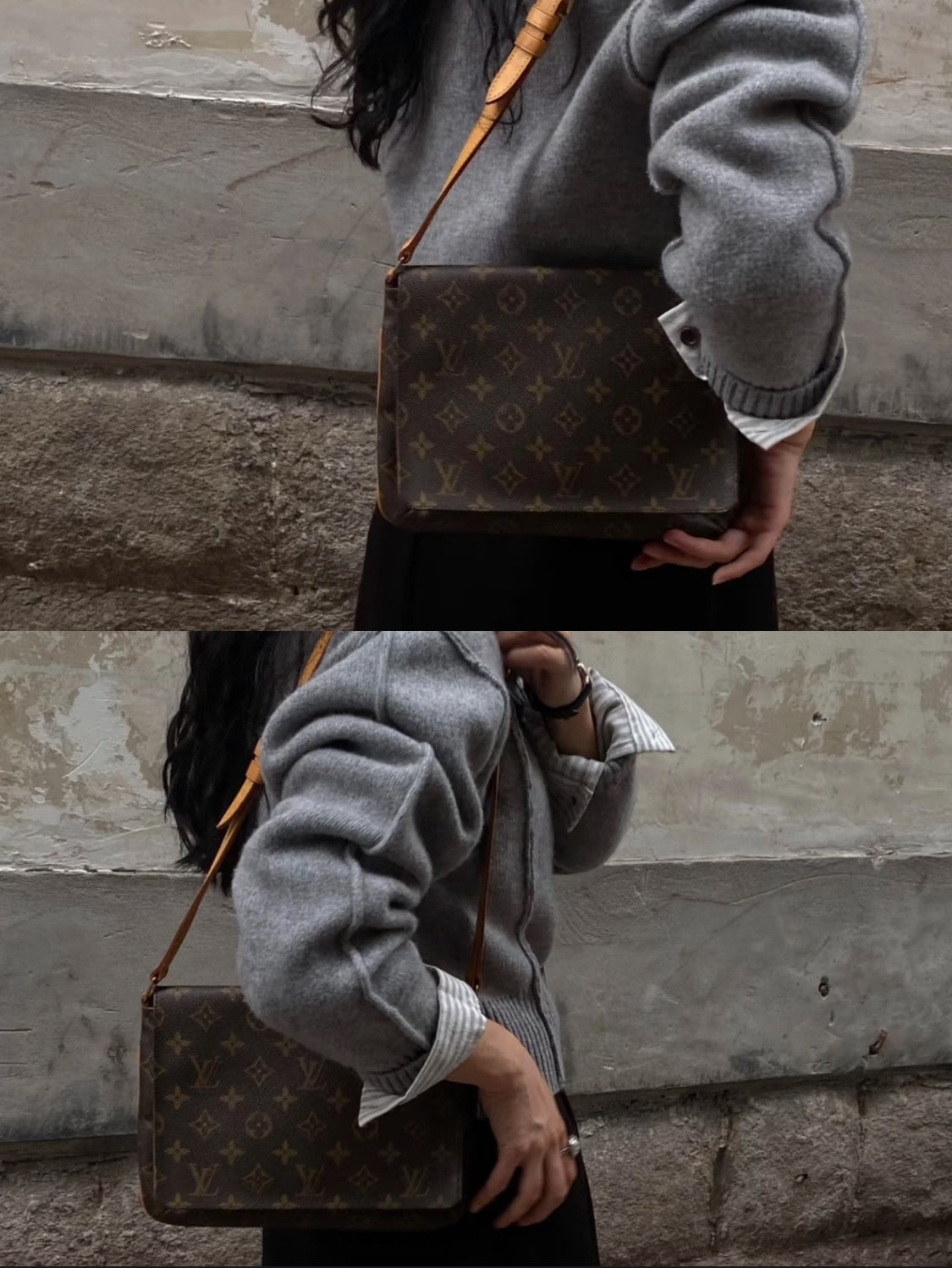 Preloved Louis Vuitton Monogram Canvas Musette Tango Short Strap Shoulder Bag 1998