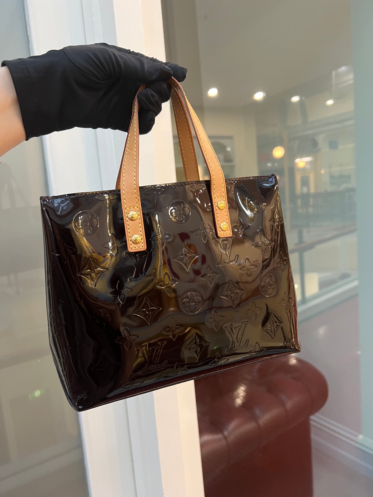 Pre-loved Louis Vuitton Reade PM Tote Bag 2008