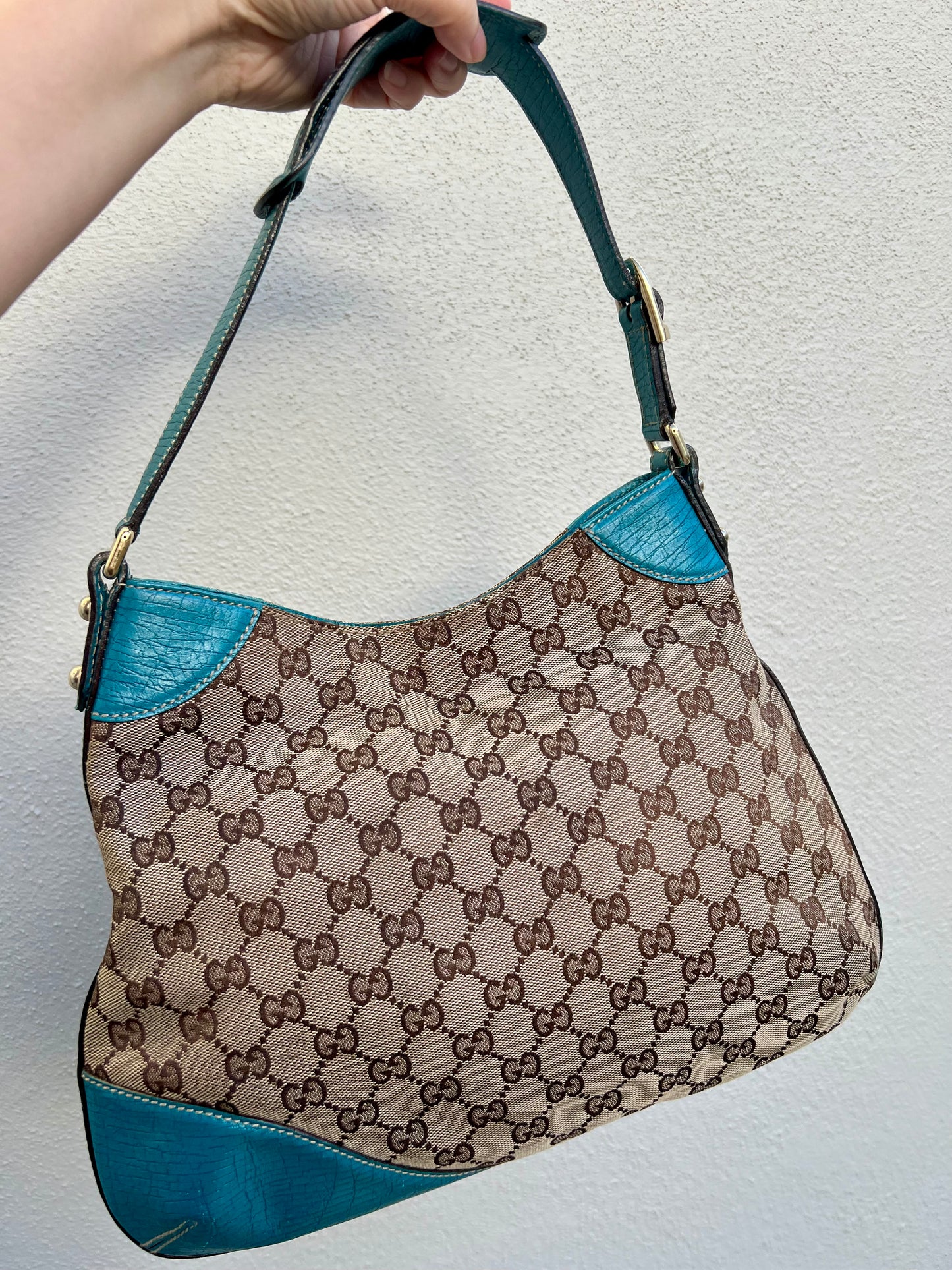 Pre-loved Gucci Horsebit Hasler Hobo Shoulder bag