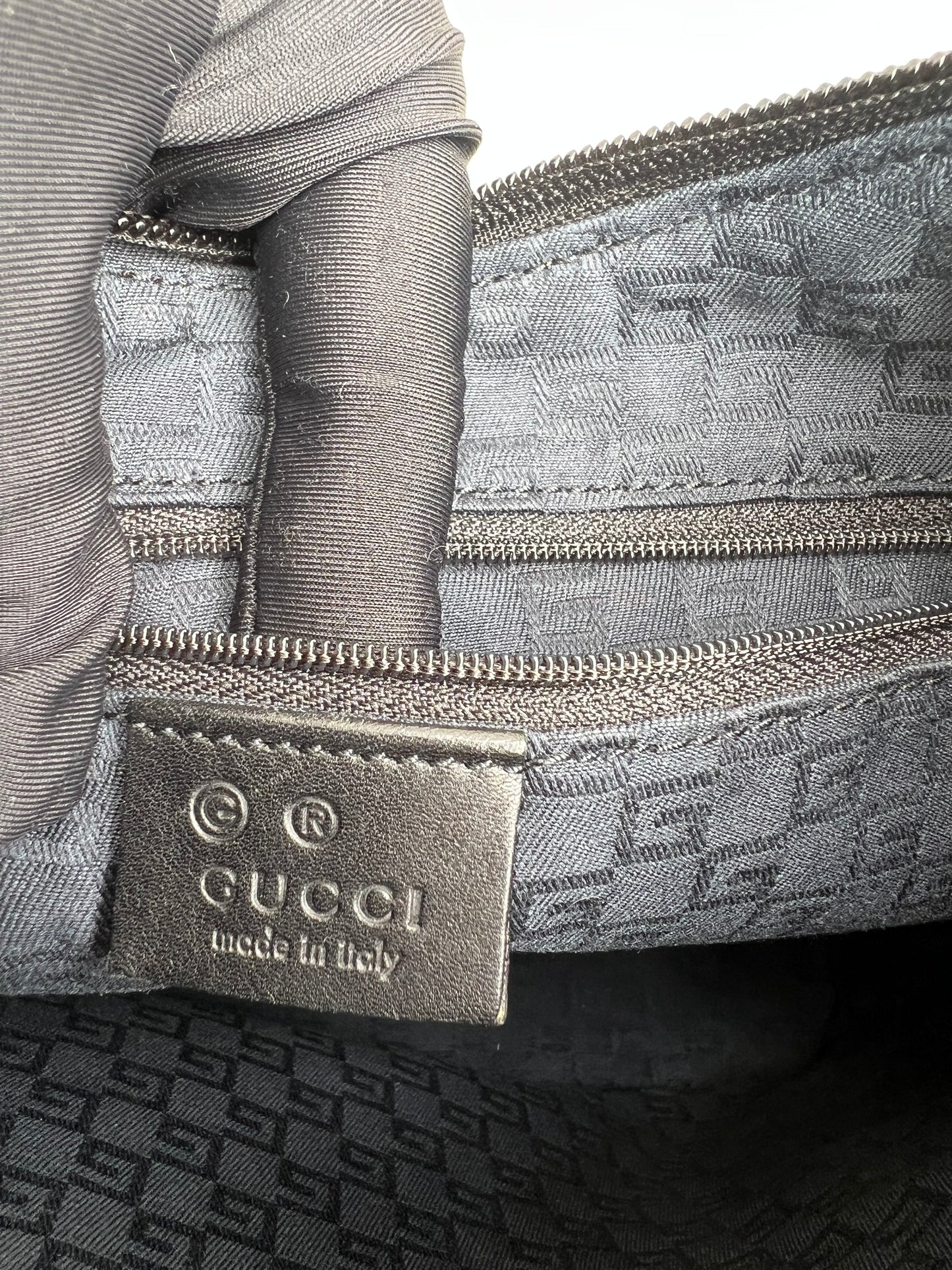 Pre-loved Gucci GG Canvas Hobo Shoulder Bag