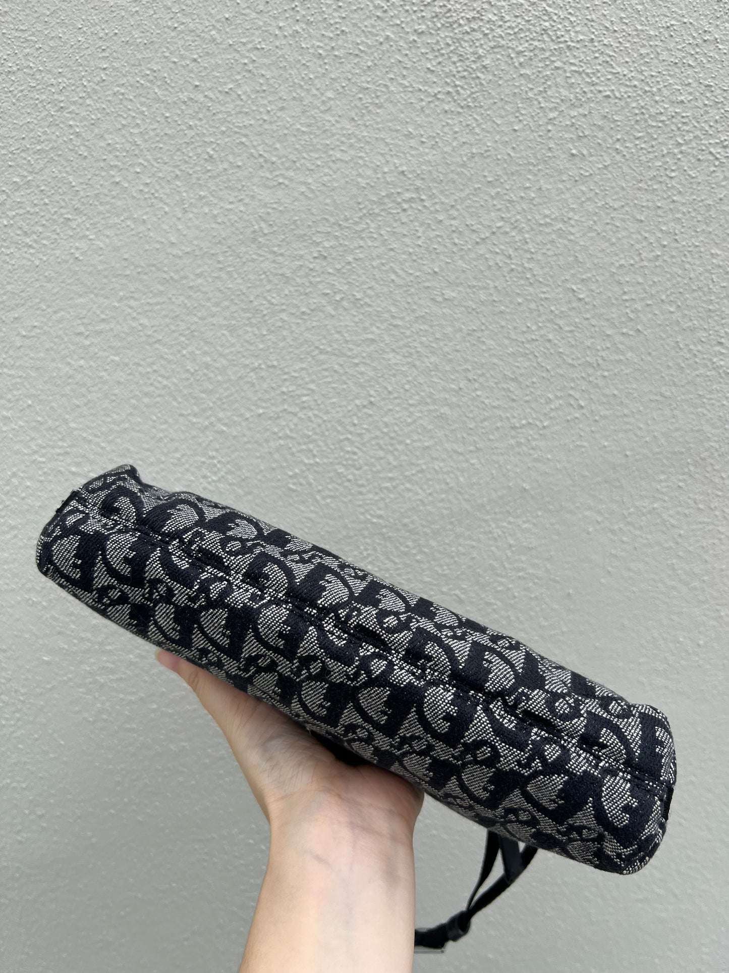 Pre-loved Christian Dior vintage Trotter Shoulder Bag