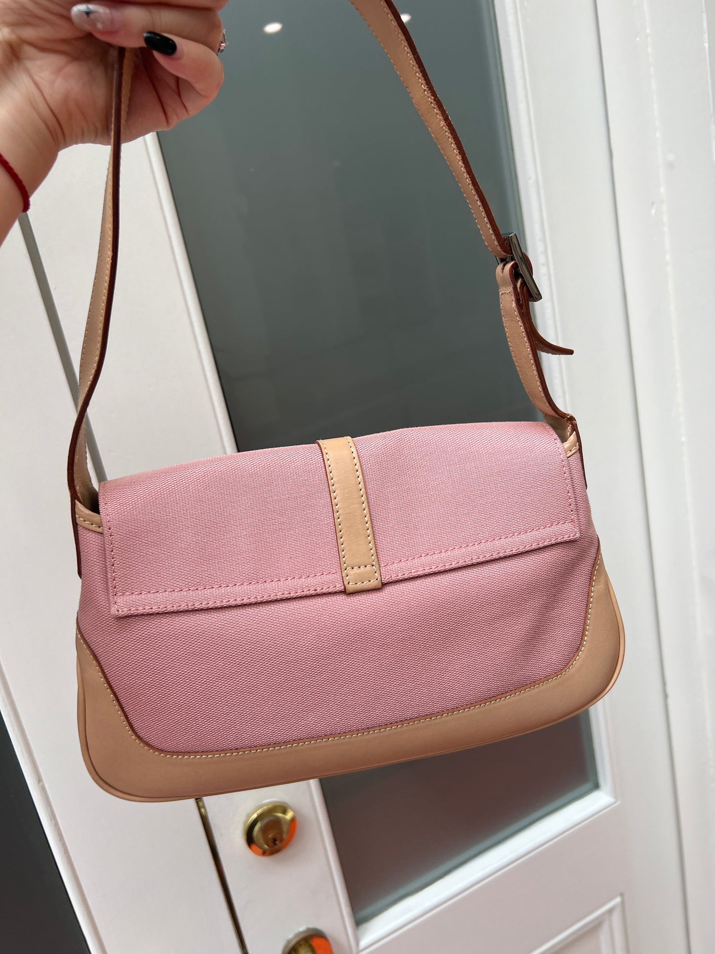 Pre-loved Gucci Vintage Jackie bag Pink