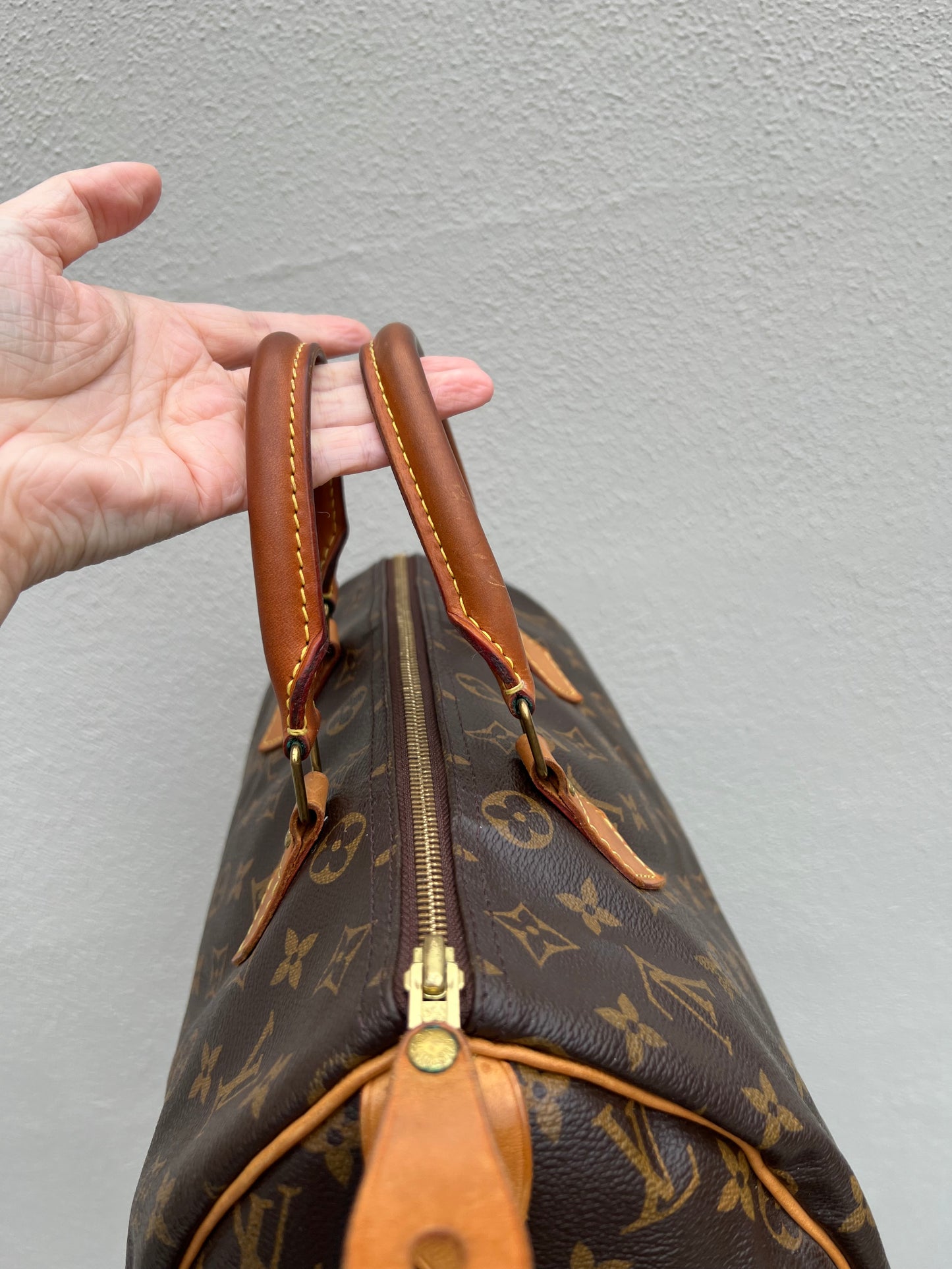 Pre-loved Louis Vuitton Speedy 30 Handbag Monogram 2012