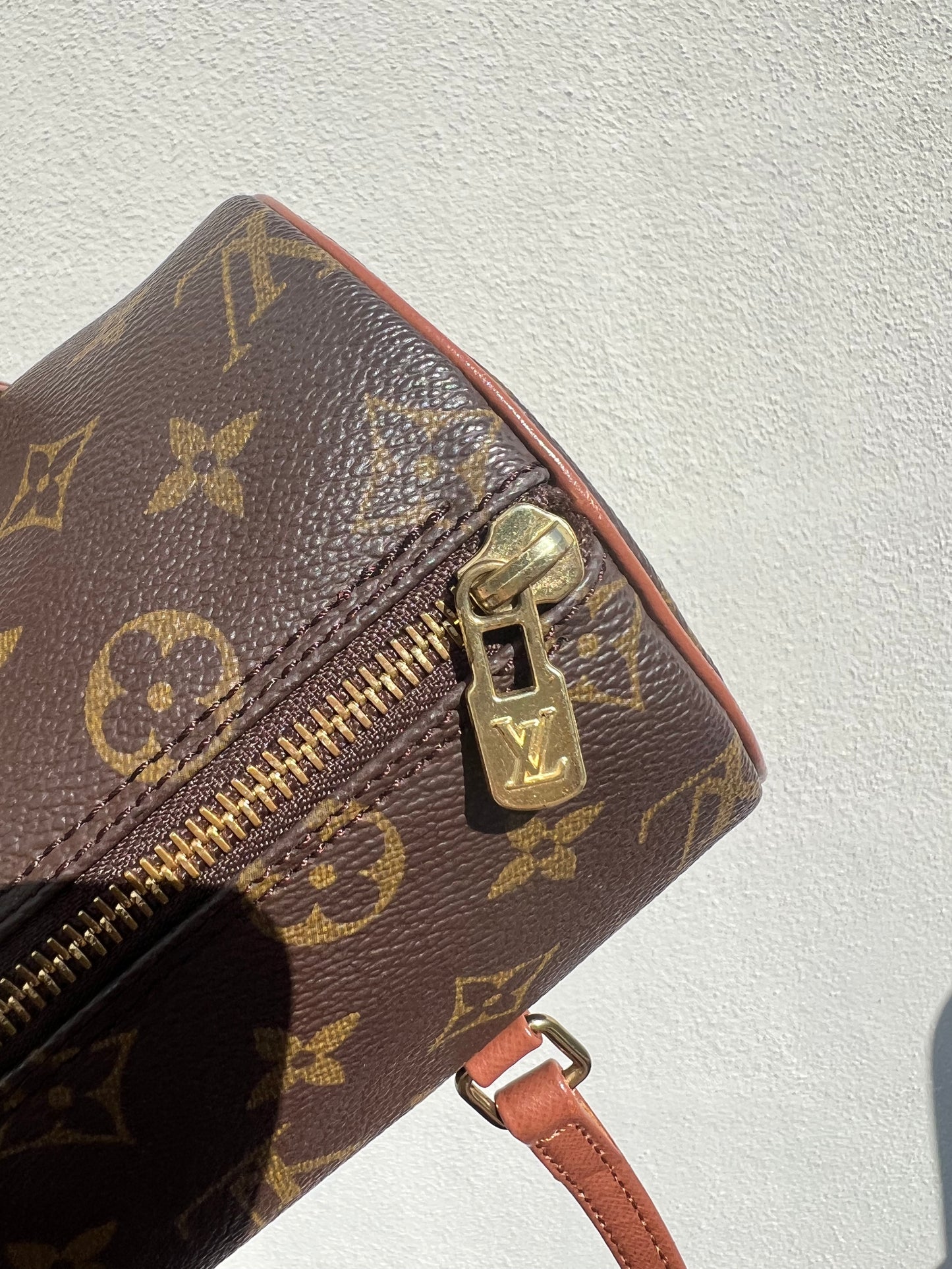 Pre-loved Louis Vuitton Brown Monogram Canvas Papillon 26cm Handbag