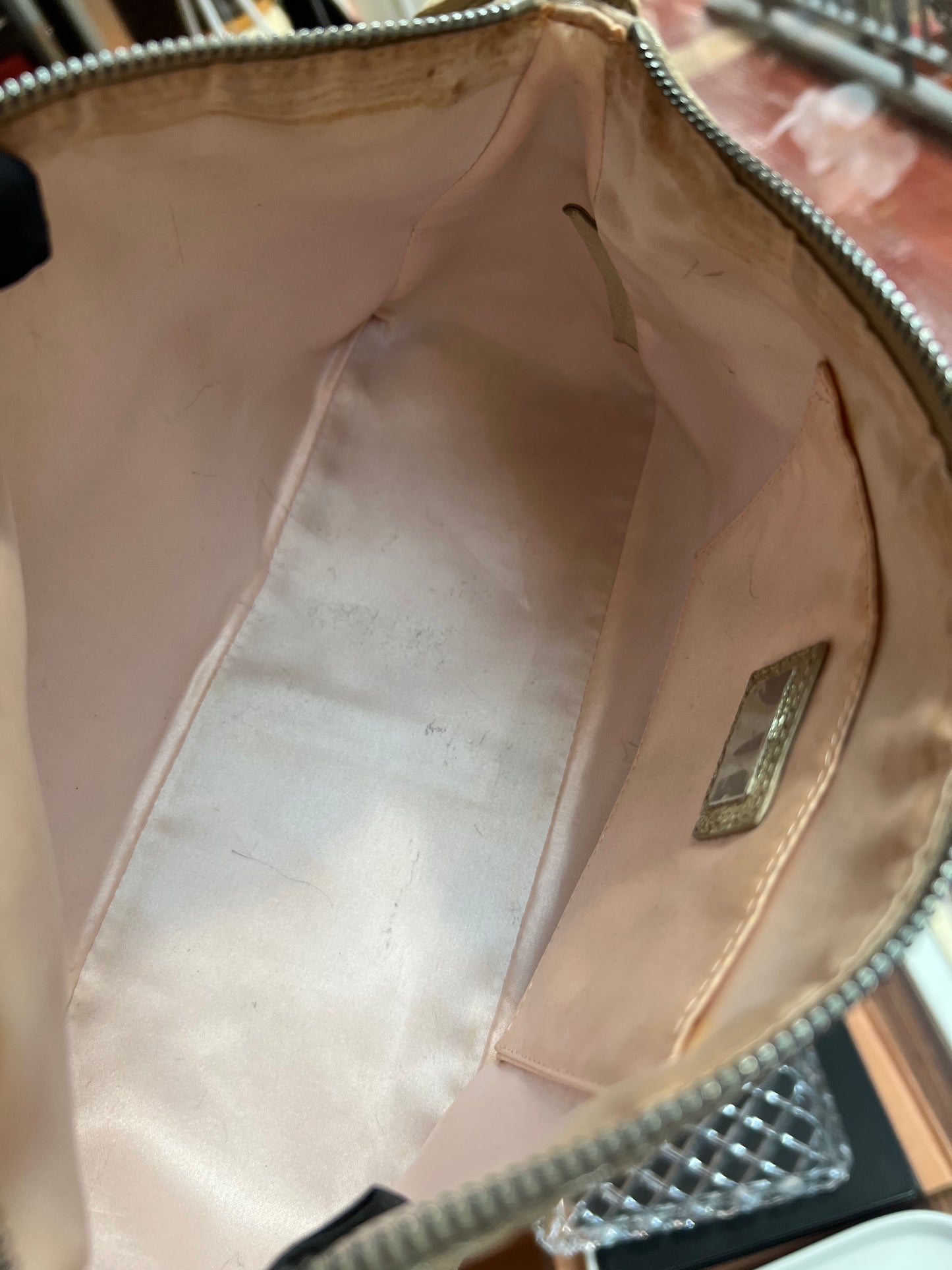 Pre-loved Fendi Vintage Zucchino Handbag