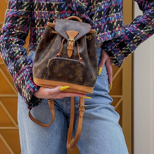 Pre-loved LOUIS VUITTON Monogram PM Montsouris Backpack 1997
