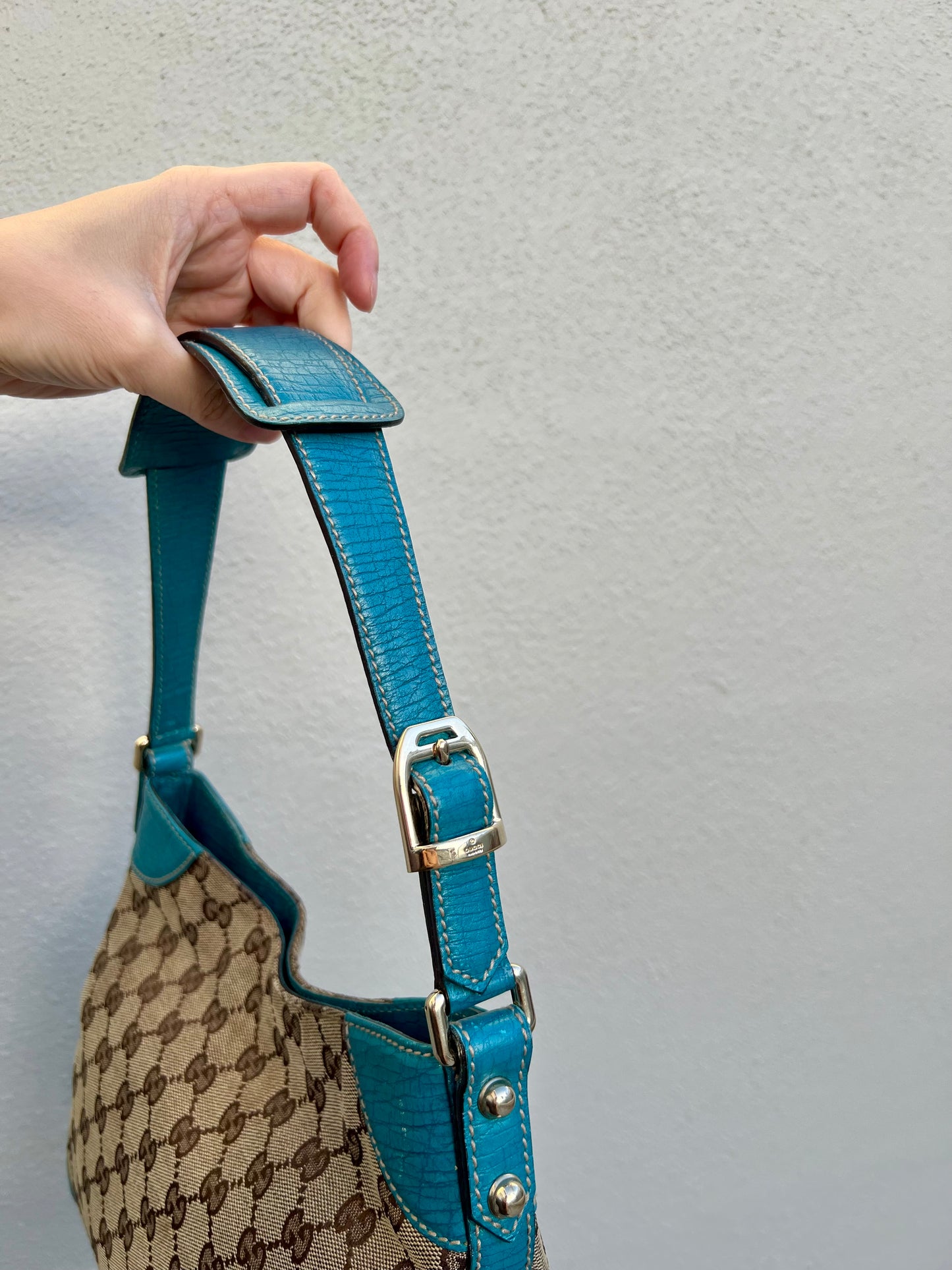 Pre-loved Gucci Horsebit Hasler Hobo Shoulder bag