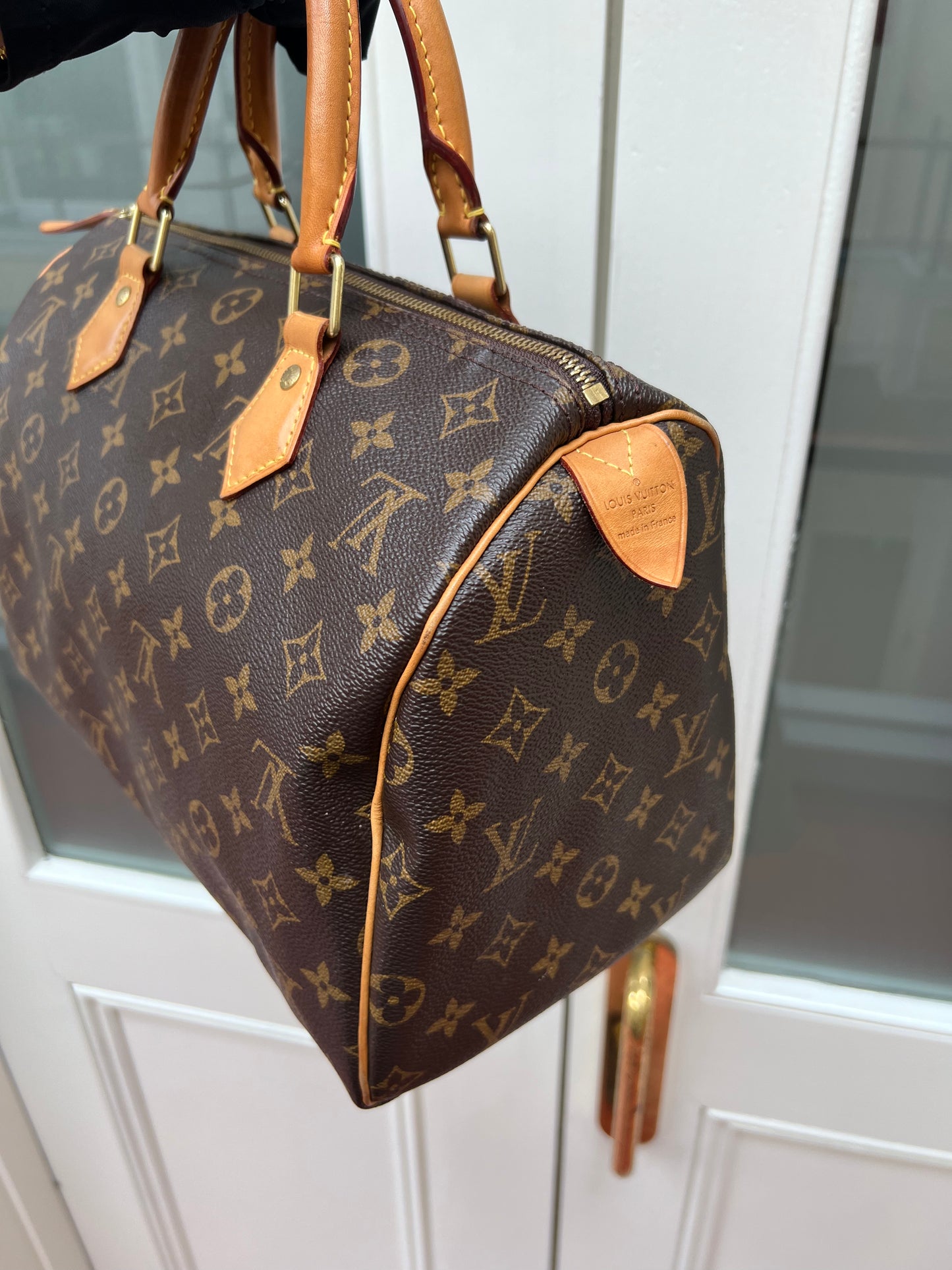 Pre-loved Louis Vuitton Speedy 30 Handbag Monogram 2017
