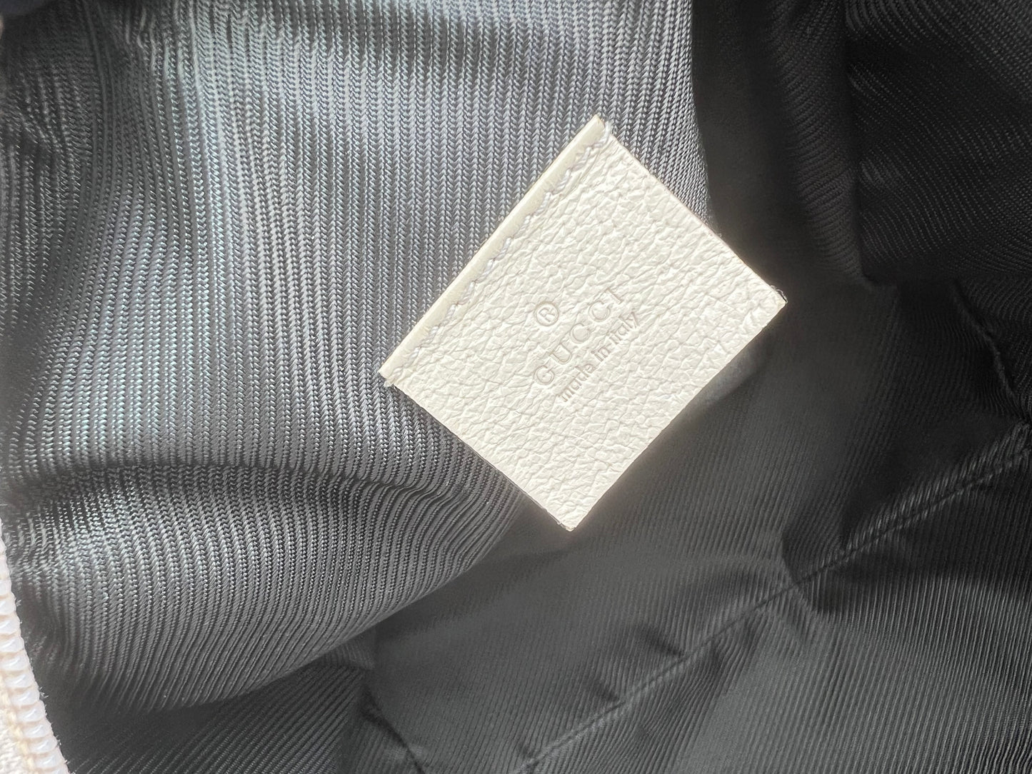 Pre-loved Gucci Y2K GG Canvas Balthus Tofu Bag handbag