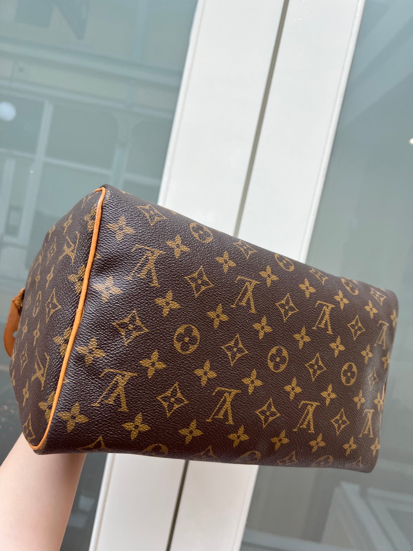 Pre-loved Louis Vuitton Speedy 30 Handbag Monogram 2017