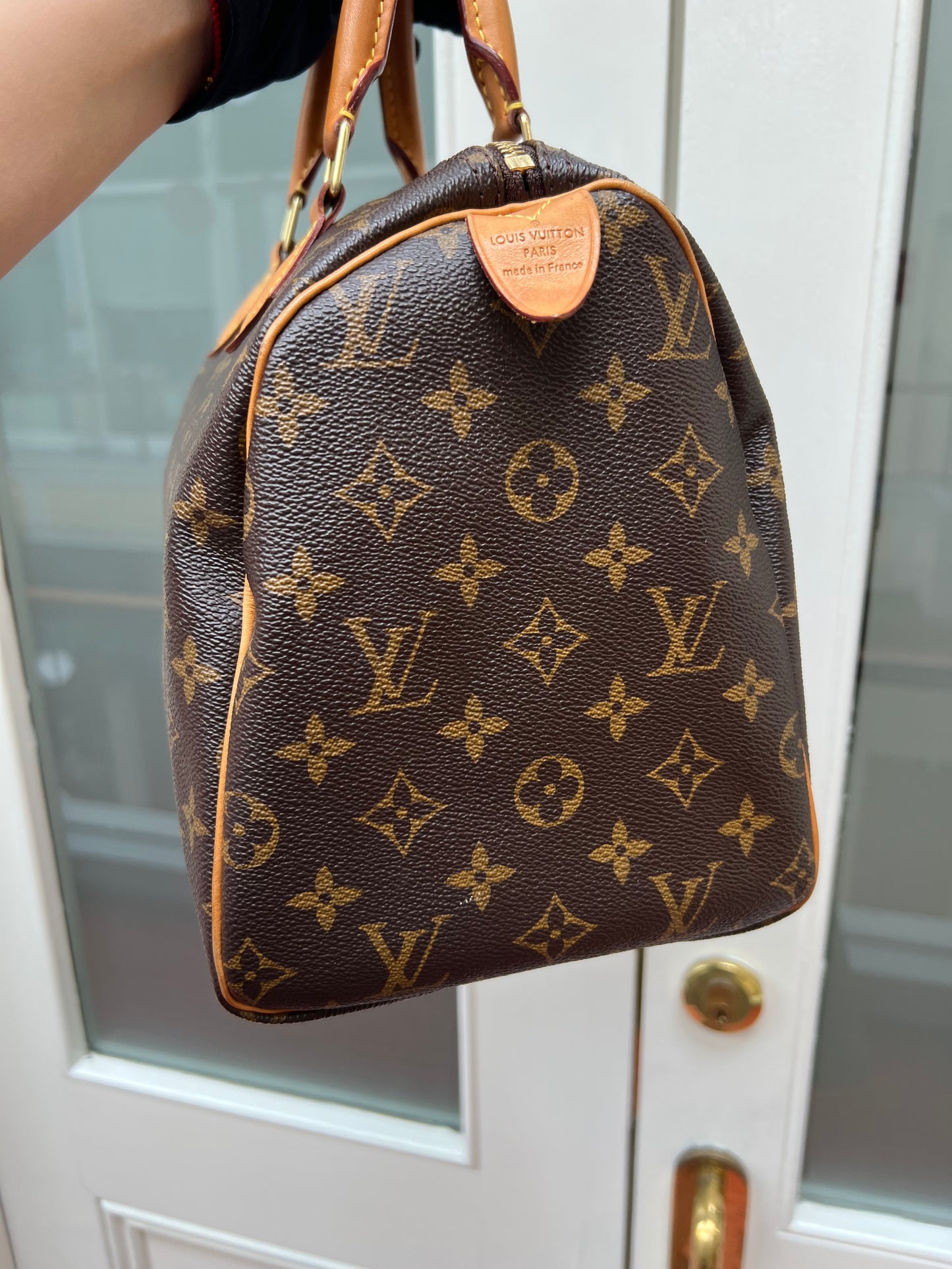 Pre-loved Louis Vuitton Speedy 30 Handbag Monogram 2017