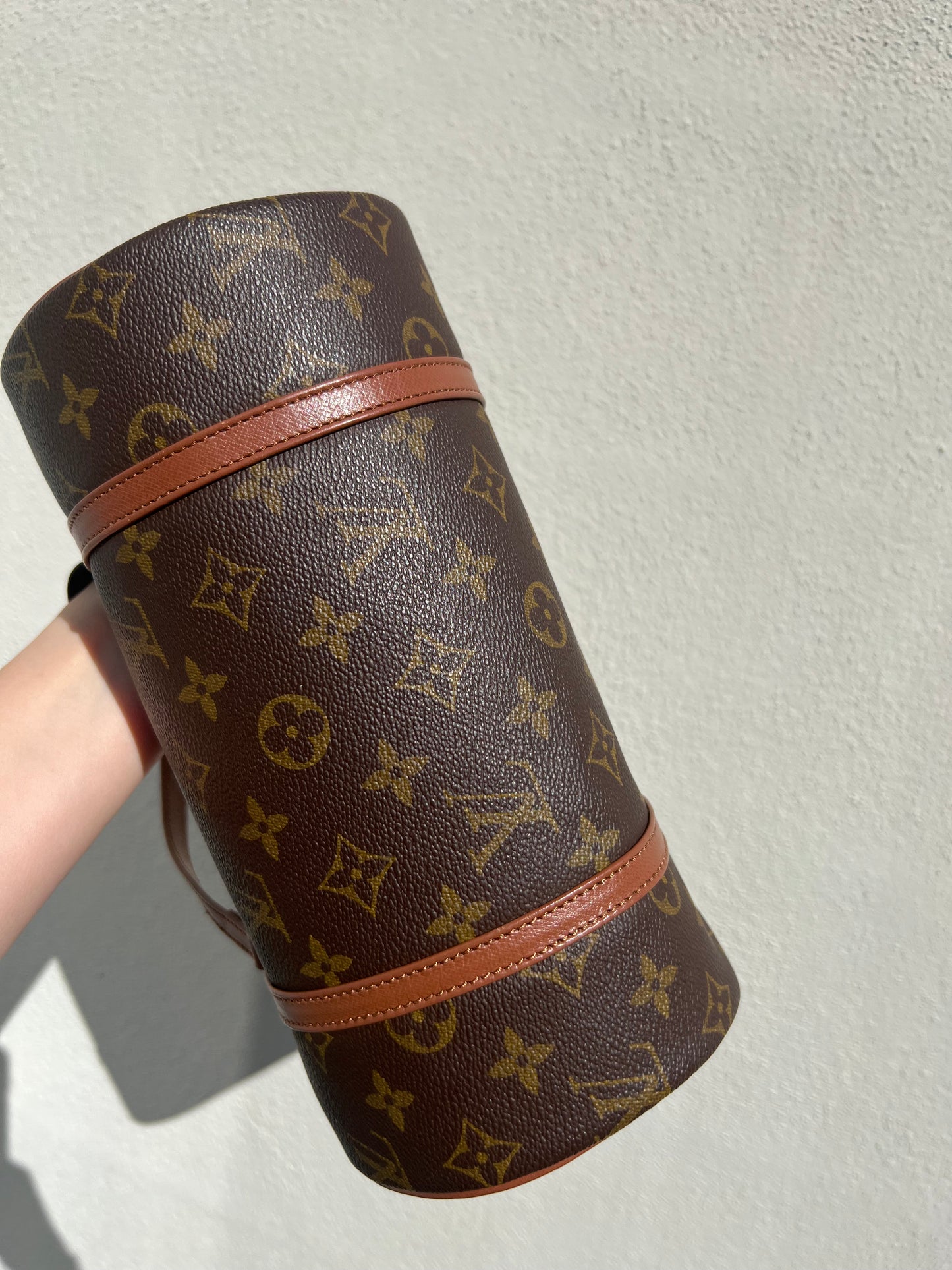 Pre-loved Louis Vuitton Brown Monogram Canvas Papillon 26cm Handbag