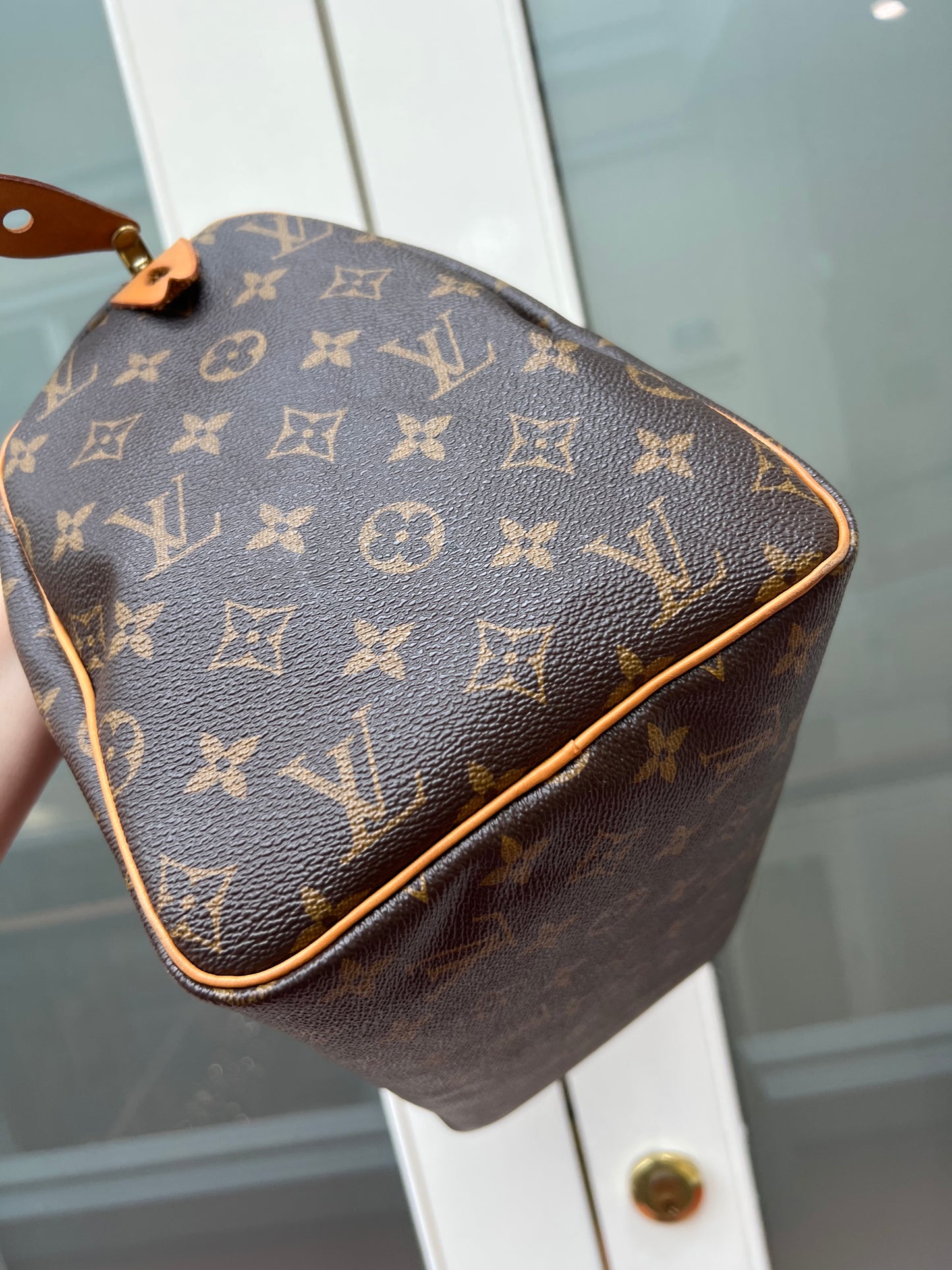 Pre-loved Louis Vuitton Speedy 30 Handbag Monogram 2017