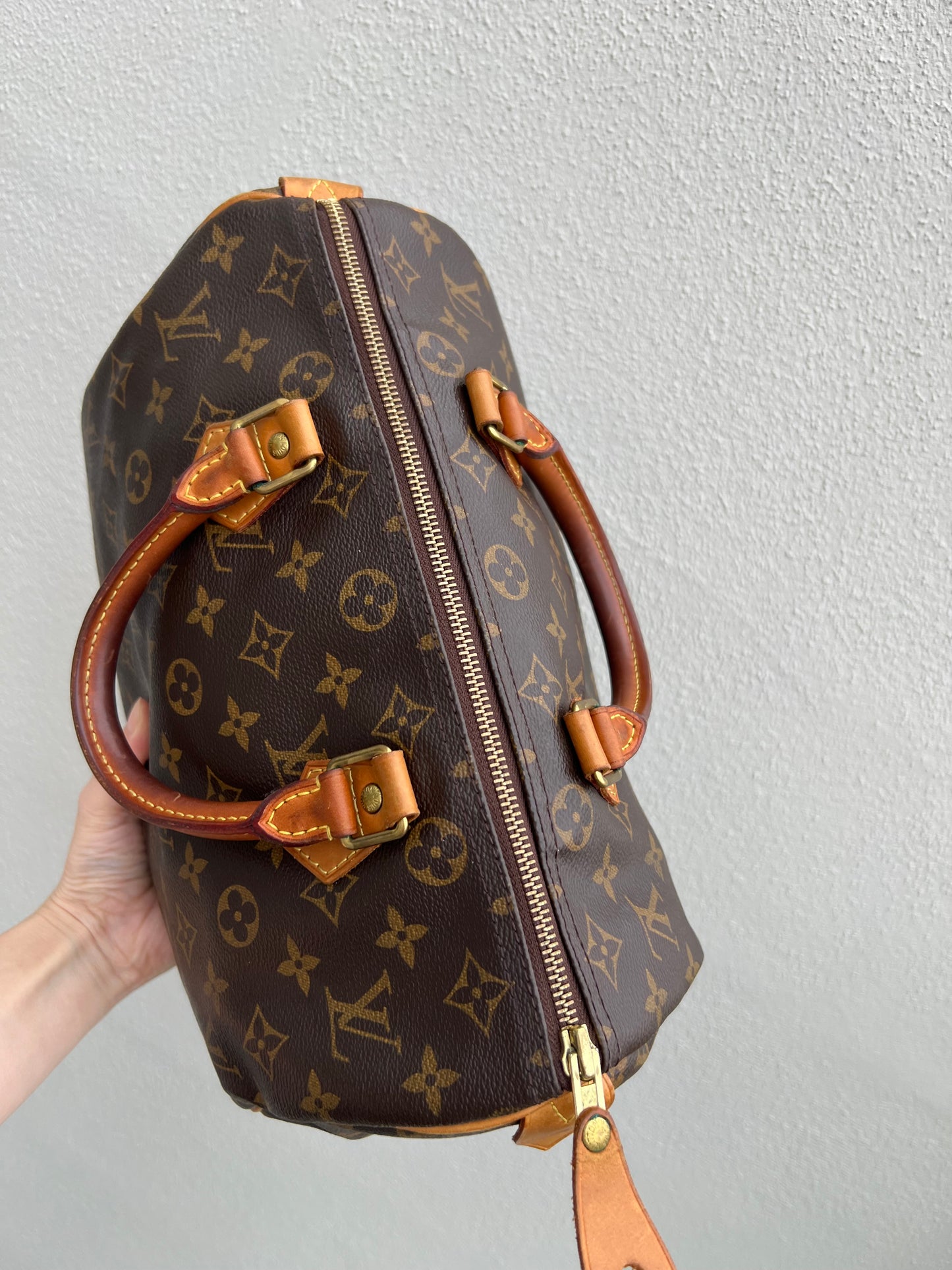 Pre-loved Louis Vuitton Speedy 30 Handbag Monogram 2012