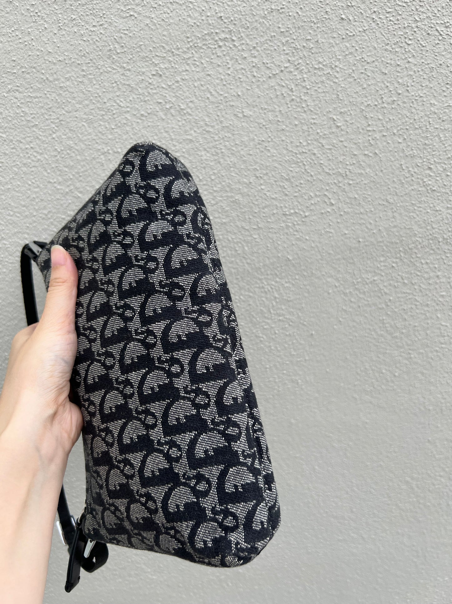 Pre-loved Christian Dior vintage Trotter Shoulder Bag