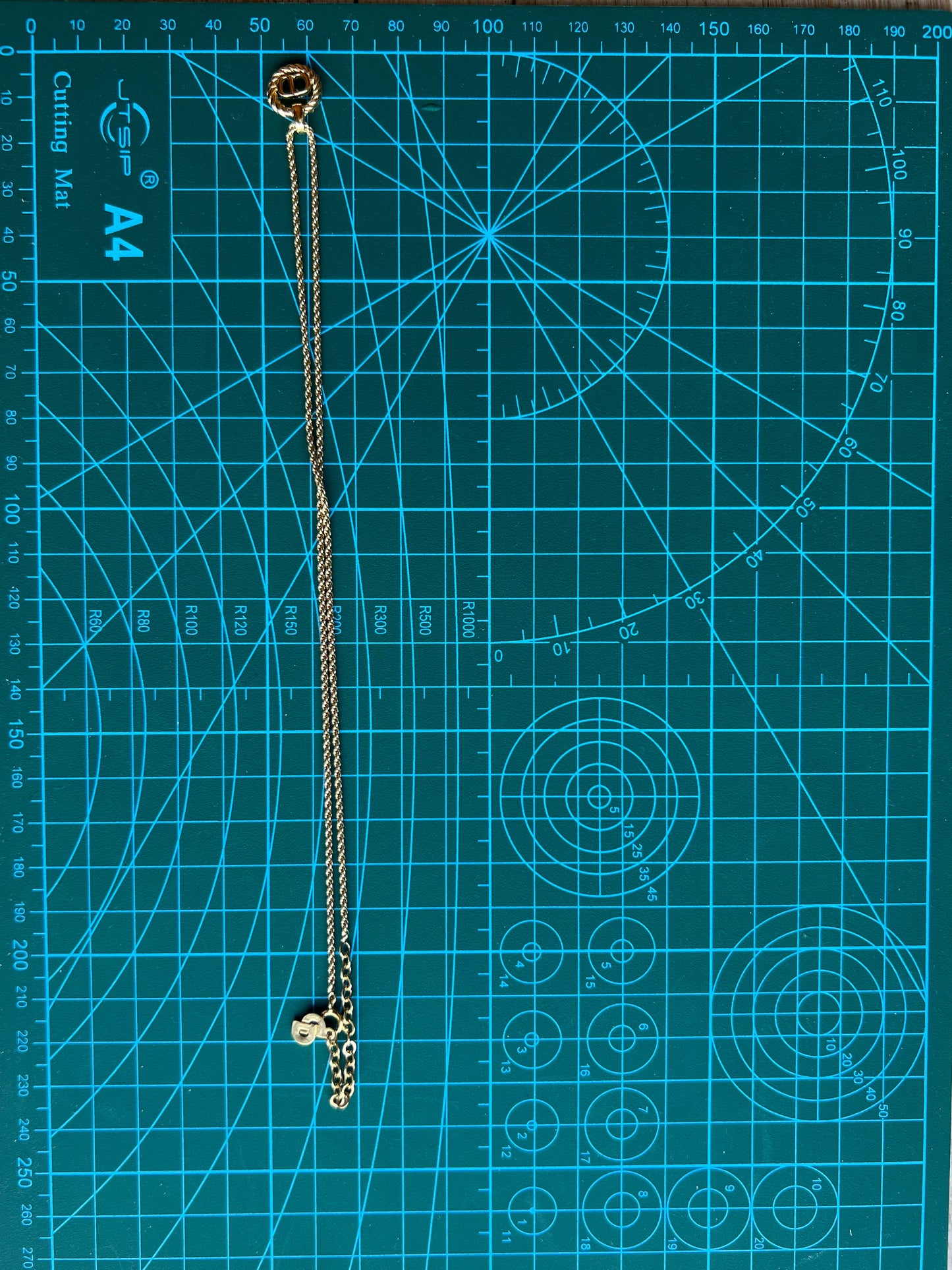 Pre-loved Christian Dior Vintage Logo-pendant Chain Necklace