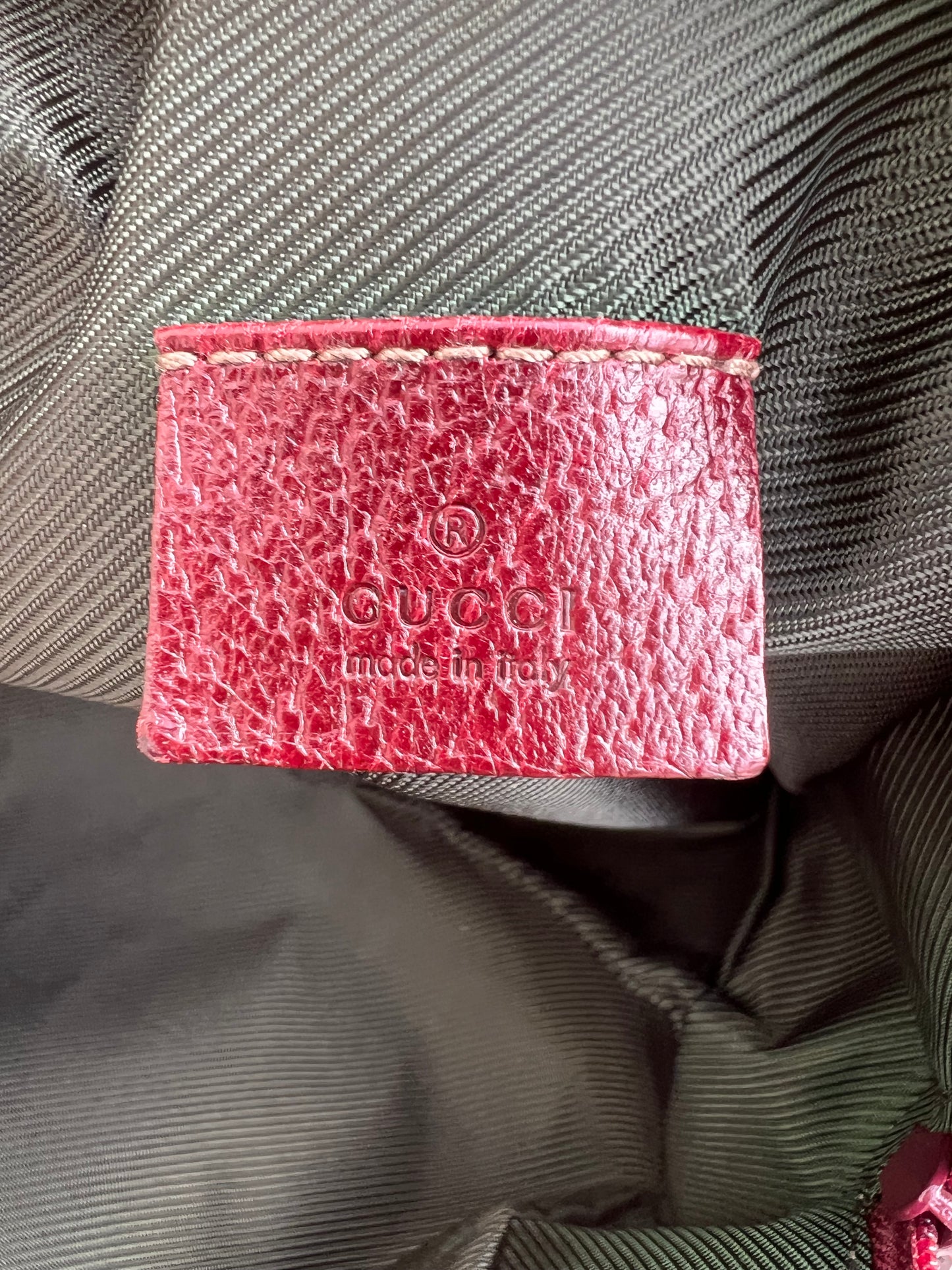Pre-loved Gucci Y2K GG Canvas Balthus Tofu Bag handbag