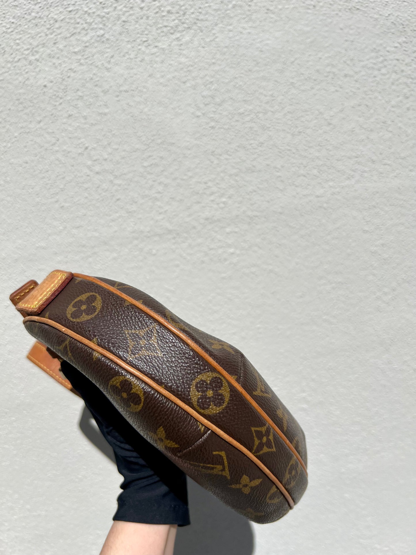 Pre-loved Louis Vuitton Pochette Croissant Shoulder Bag PM Monogram