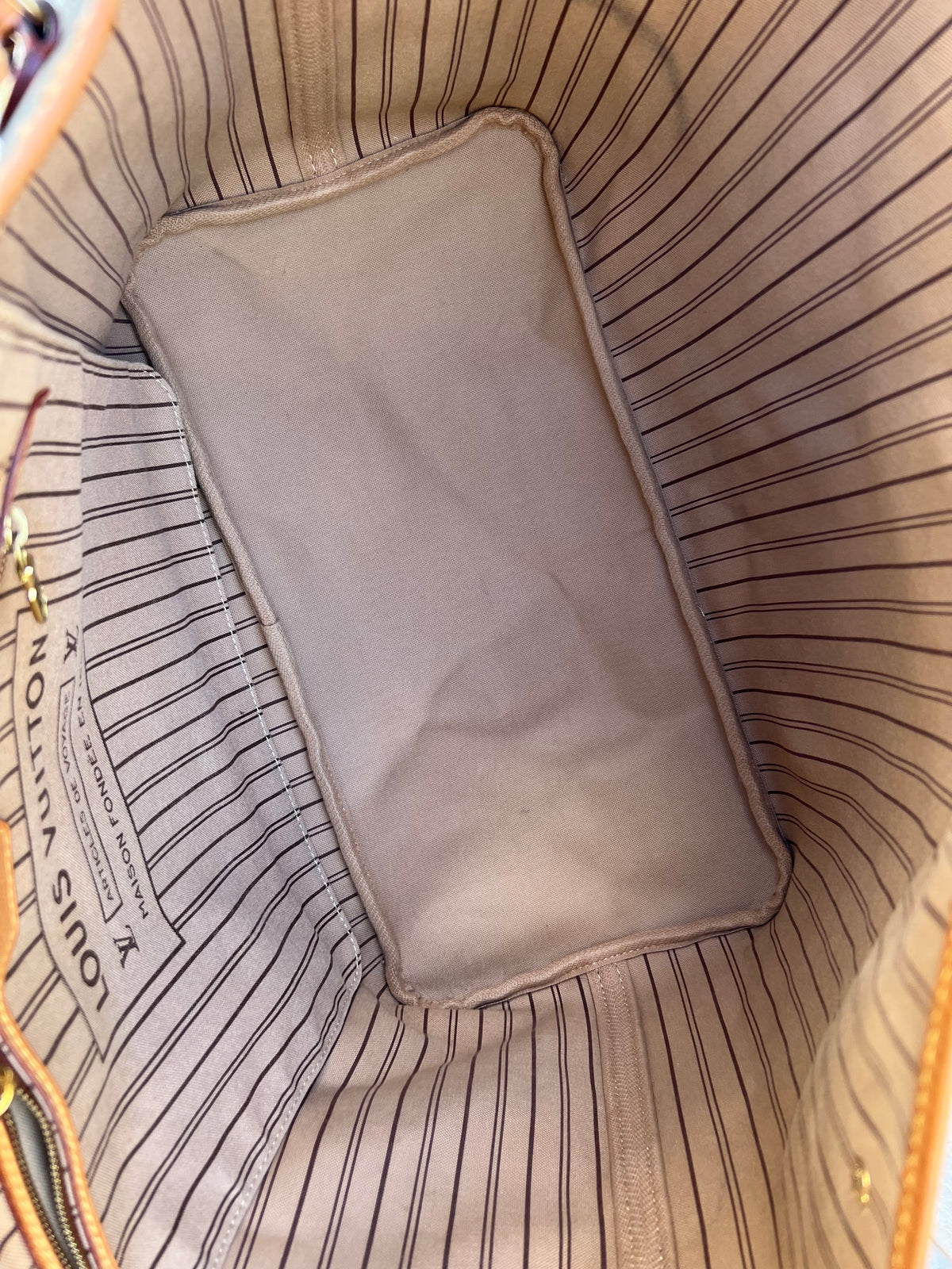 Pre-loved Louis Vuitton Neverfull Leather Tote GM Monogram 2016
