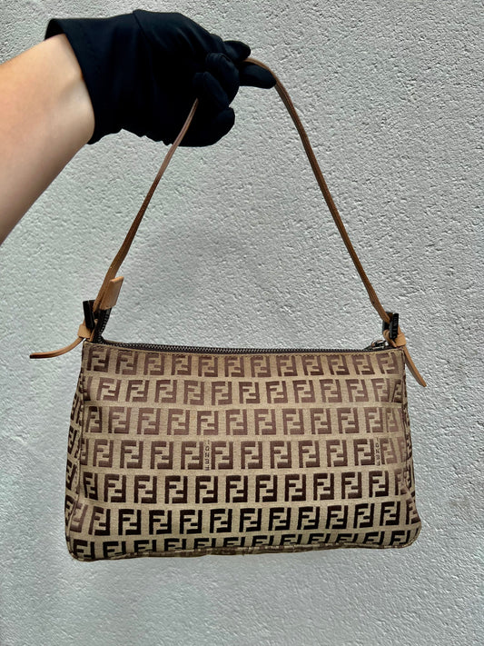 Pre-loved Fendi Vintage Zucchino Handbag