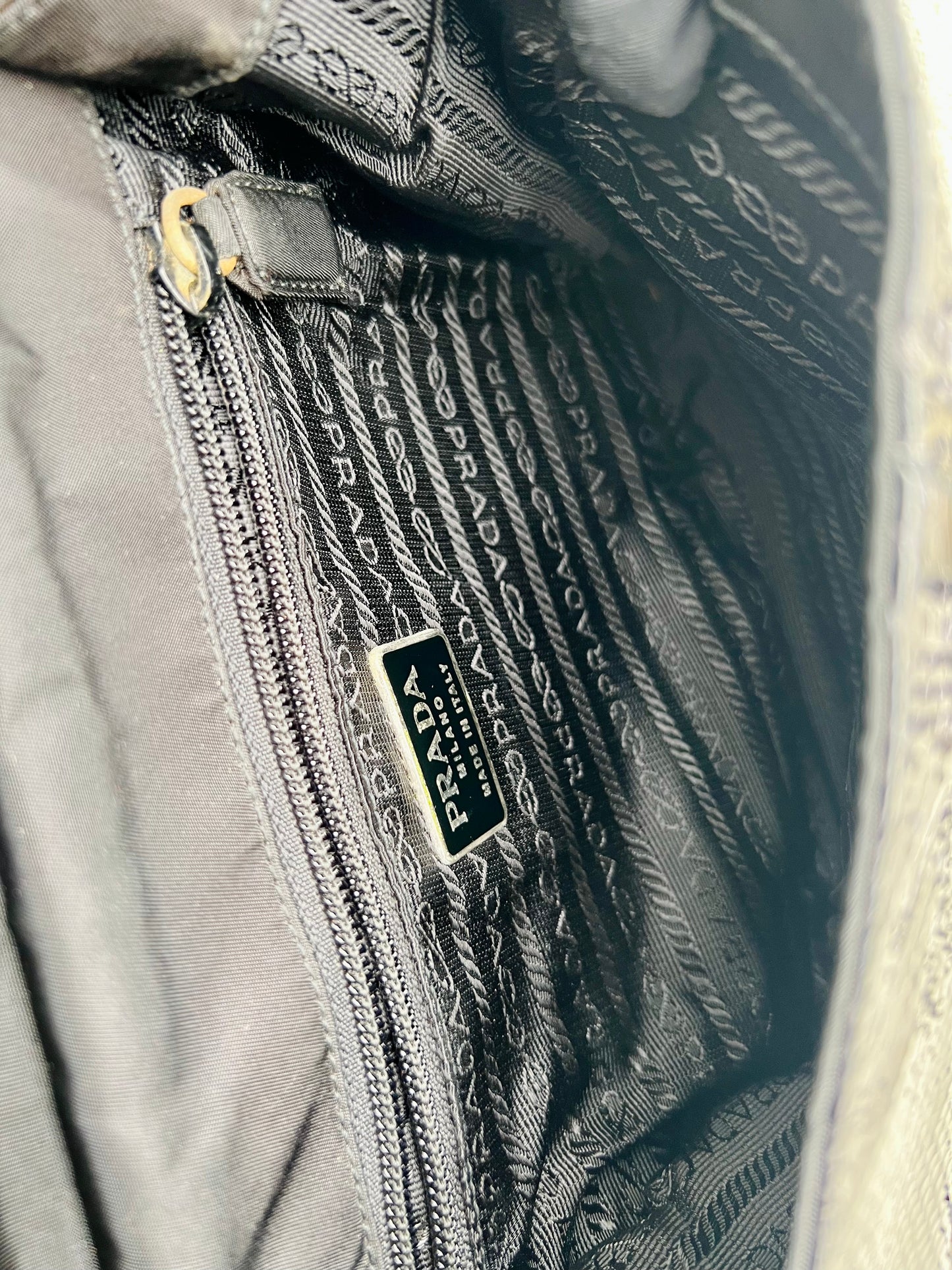 Pre-loved 90s Prada Strap Tote Bag