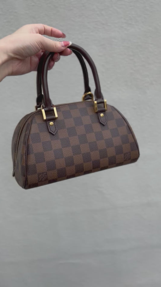 Pre-loved Louis Vuitton Ribera Damier Mini Handbag 2001