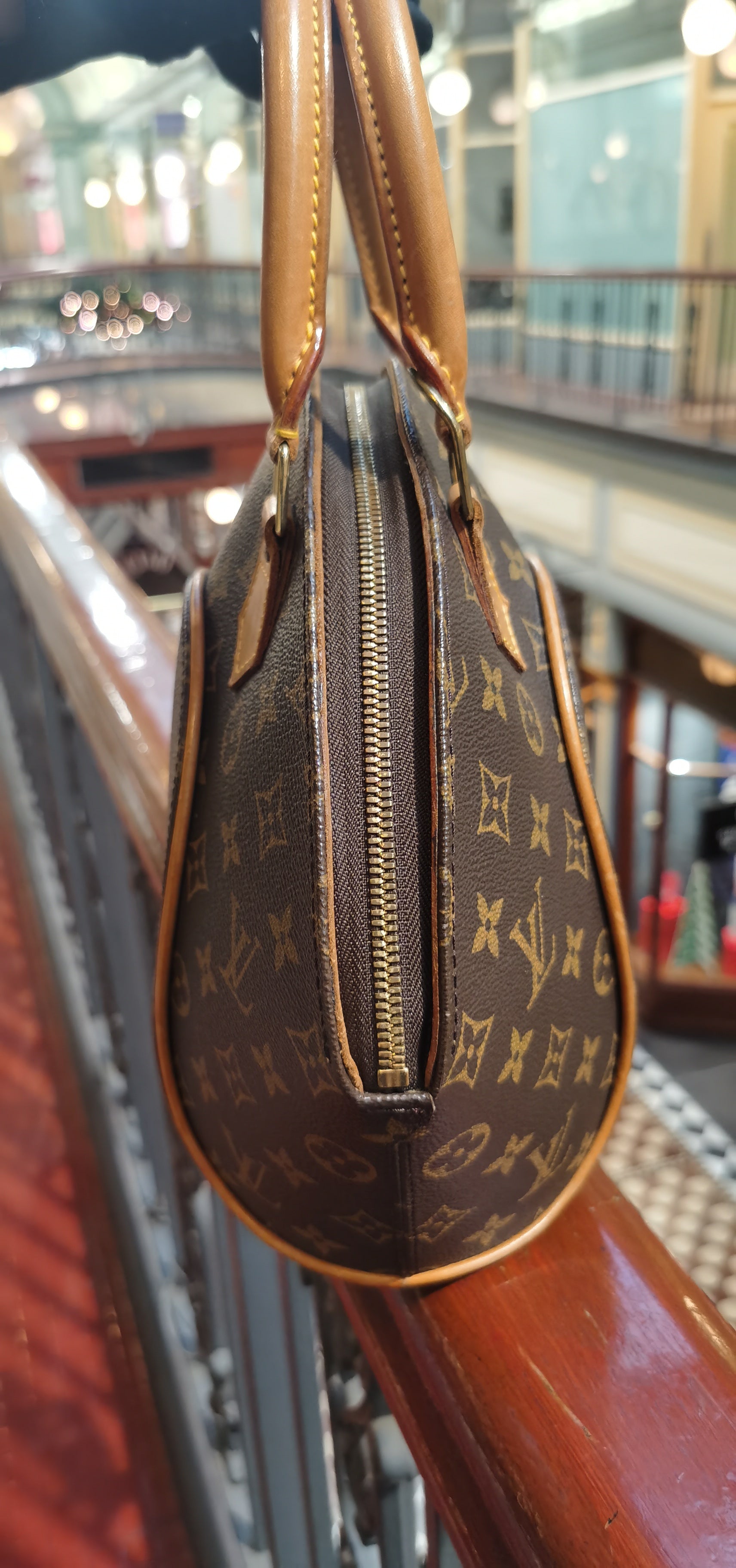 Louis Vuitton Ellipse PM Monogram Canvas Top Handle Bag on SALE