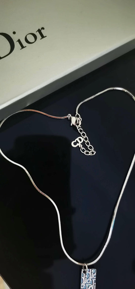 Pre-loved Christian Dior Vintage Trotter Pendant Necklace