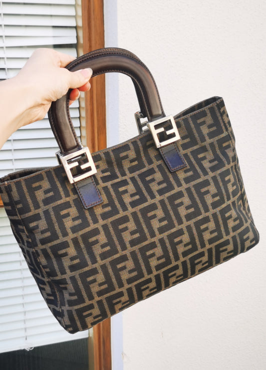 Pre-loved  Fendi Vintage Pre-Owned 1990s Zucca tote bag