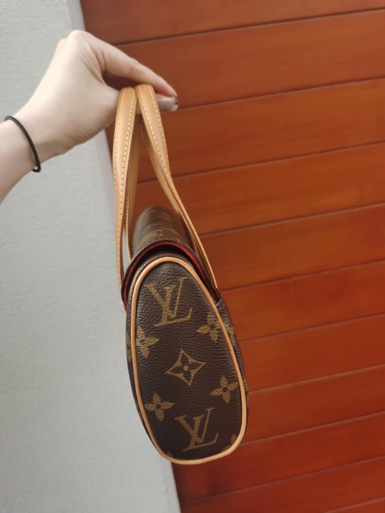 Pre-loved Louis Vuitton Vintage Baguette Handbag Monogram