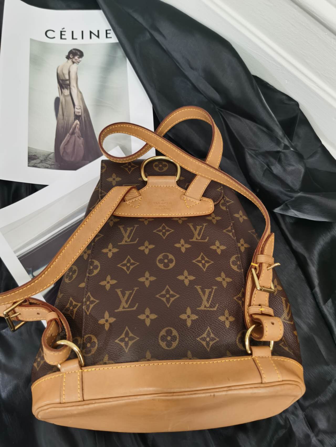 Pre-loved Louis Vuitton Vintage Backpack Bag Monogram