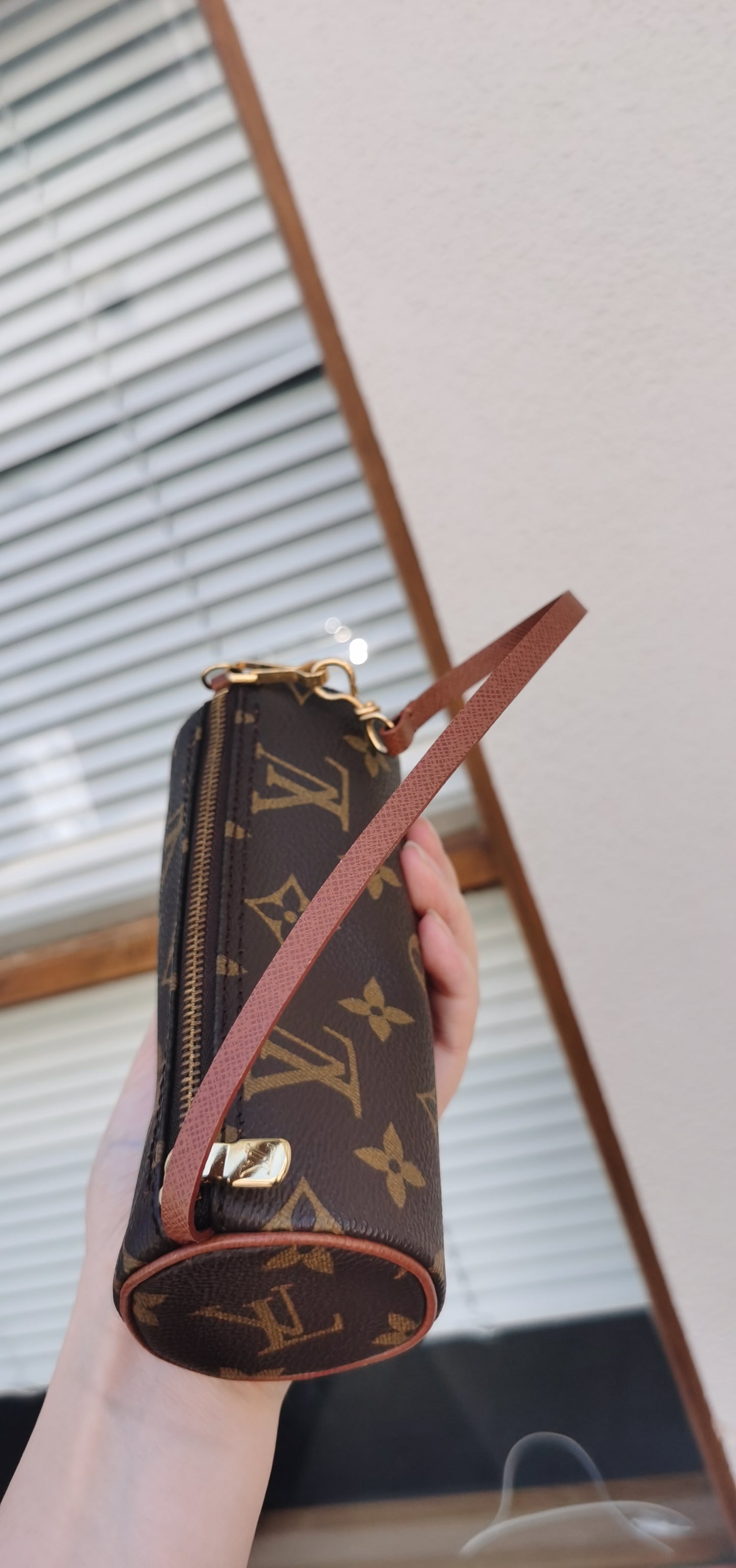 Pre-loved Louis Vuitton Papillon Leather Mini Bag