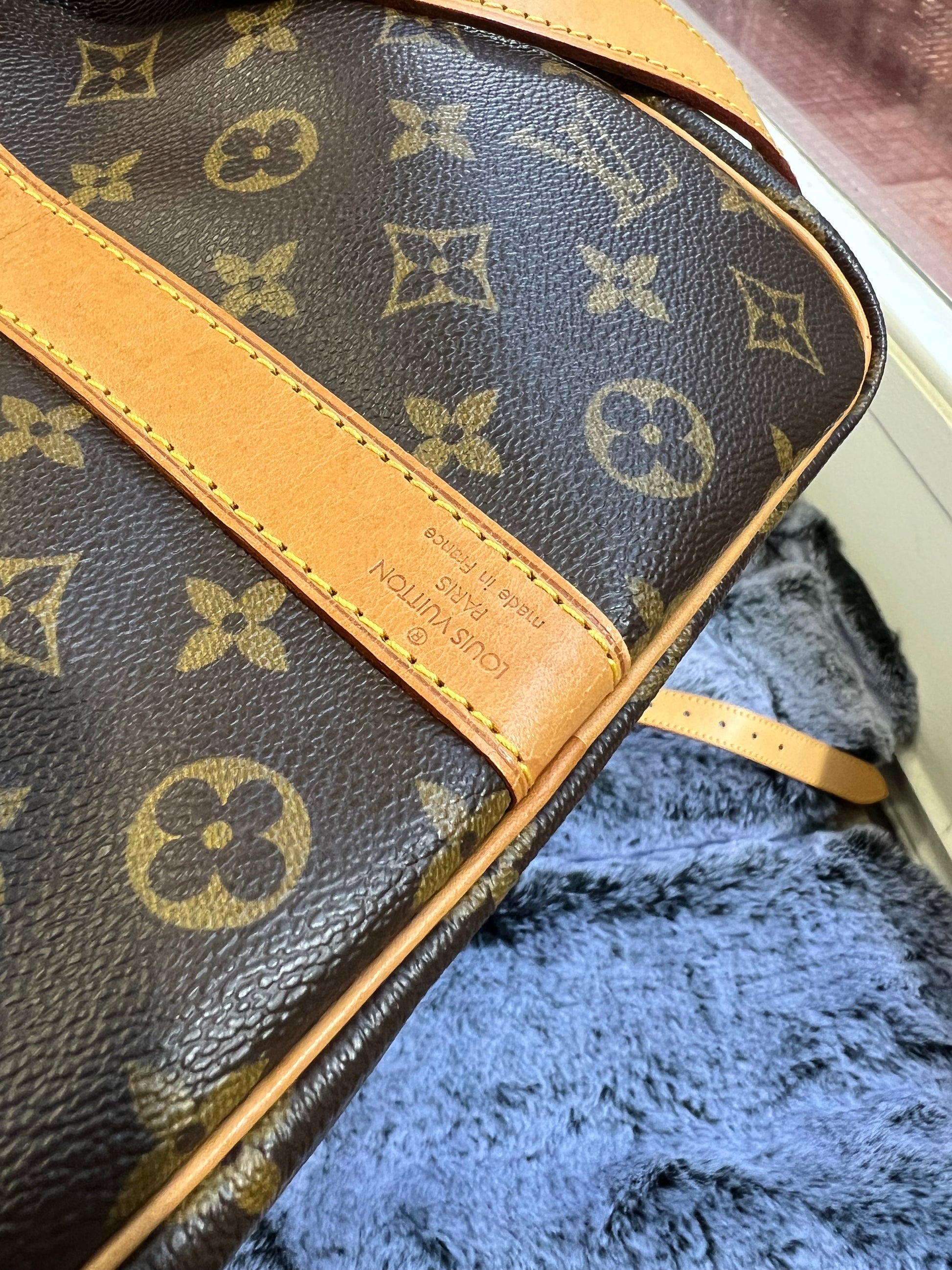 Louis Vuitton Satellite Keepall 50 Bandouliere Travel Bag (Authentic  Preowned) 