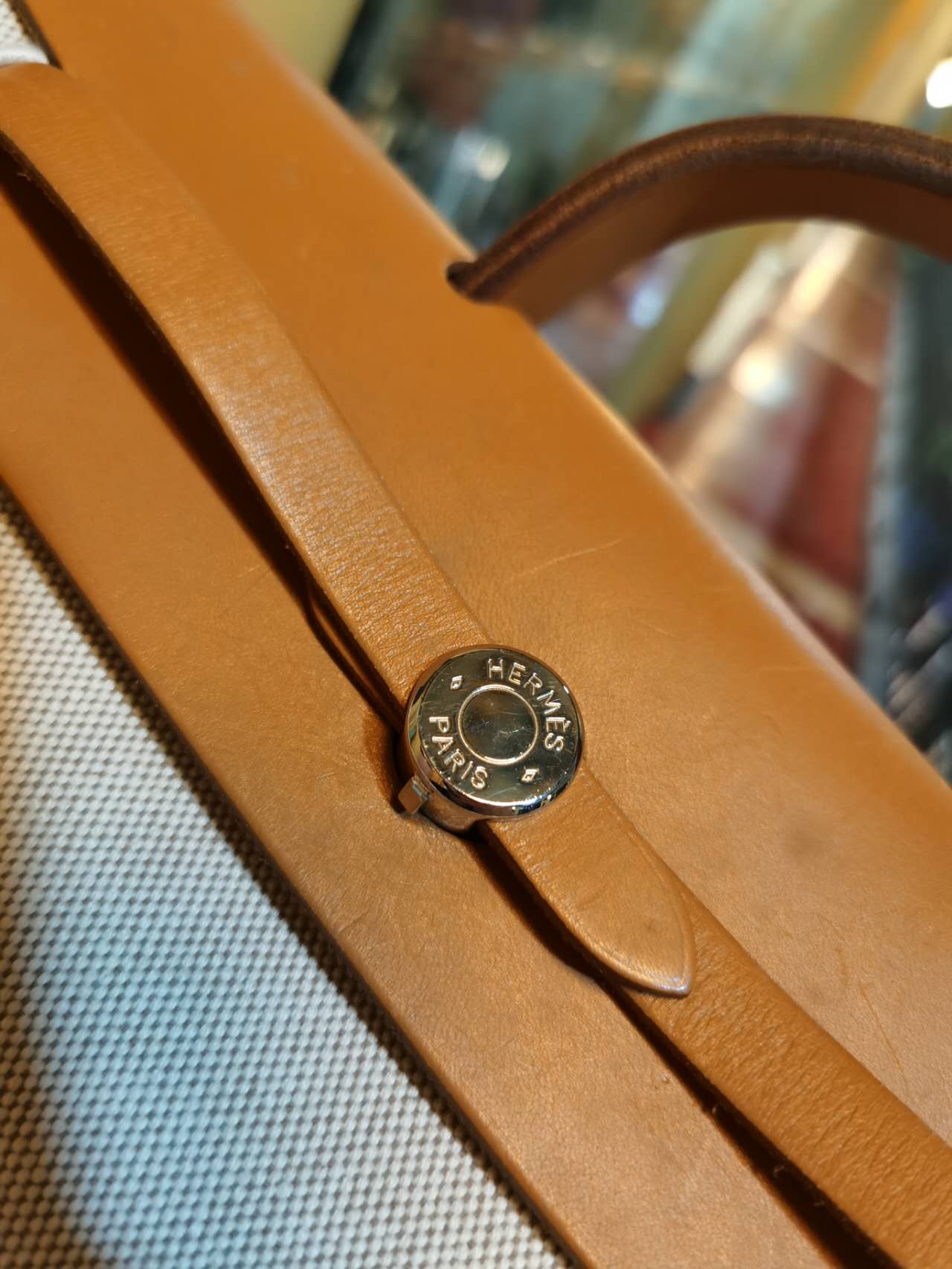 Pre-loved Hermès Vintage Herbag Backpack