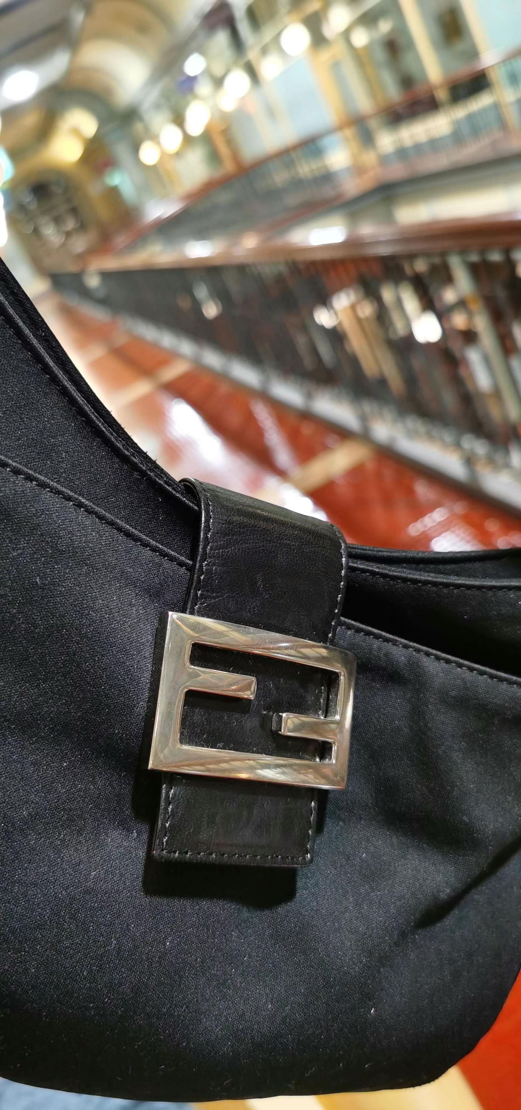 Fendi nylon shoulder bag hot sale