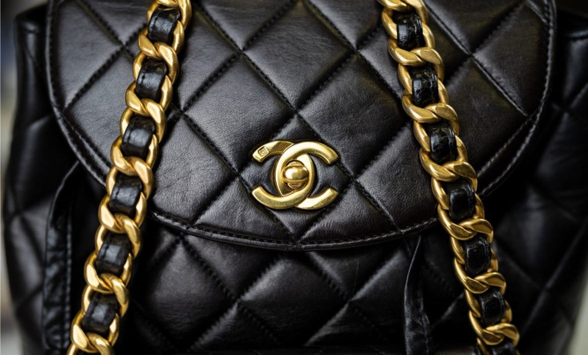 Chanel Vintage Black Duma Classic Backpack Bag Lambskin 24k GHW – Boutique  Patina