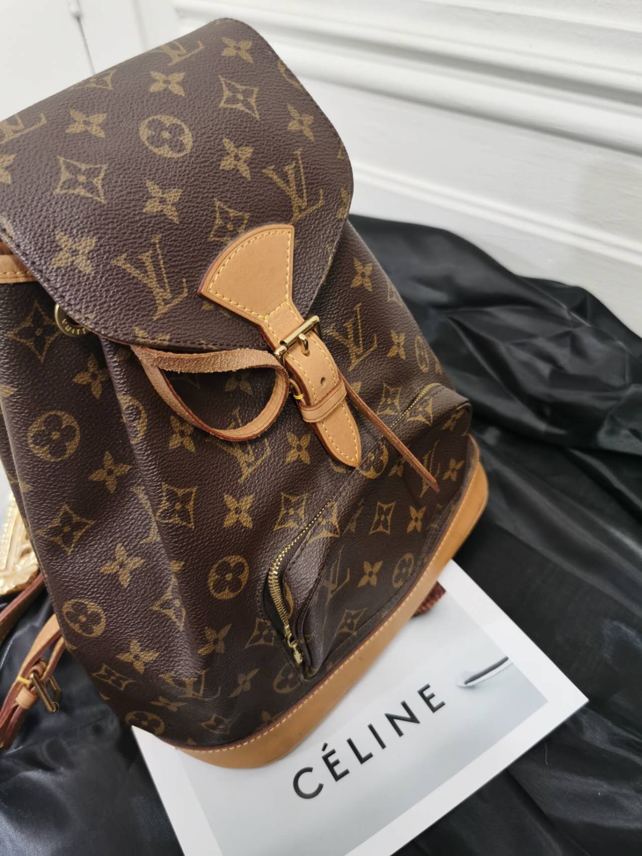 Pre-loved Louis Vuitton Vintage Backpack Bag Monogram