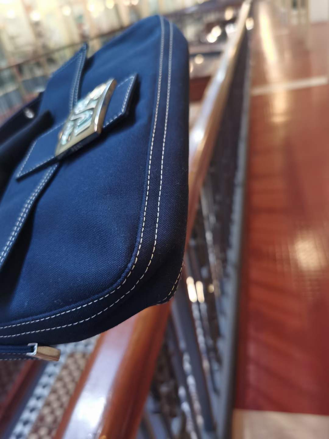 Pre-loved  Fendi Vintage Jean Baguette Handbag
